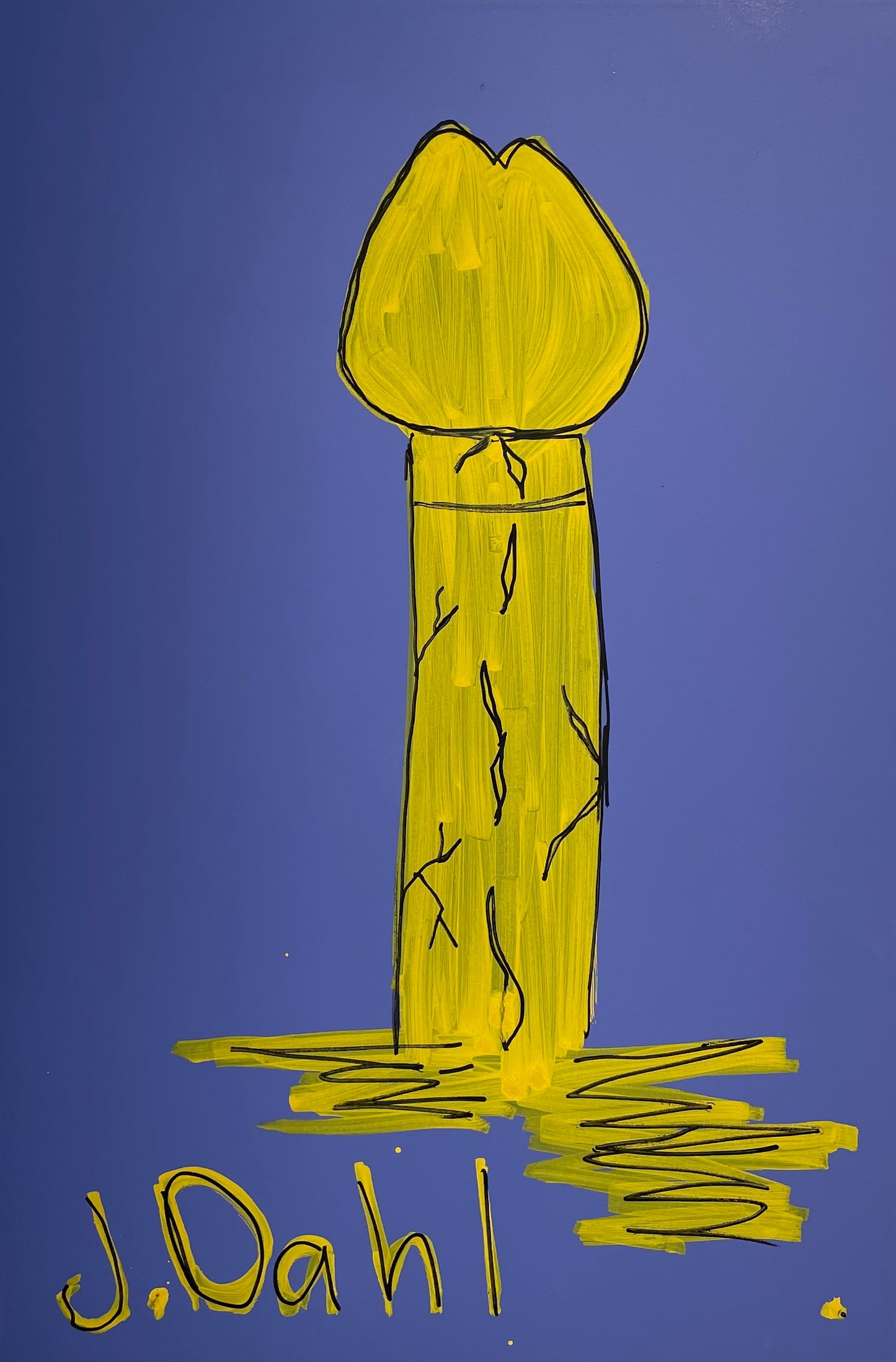 "PIK", kunsttryk af Jesper "Jokeren" Dahl nr. 76