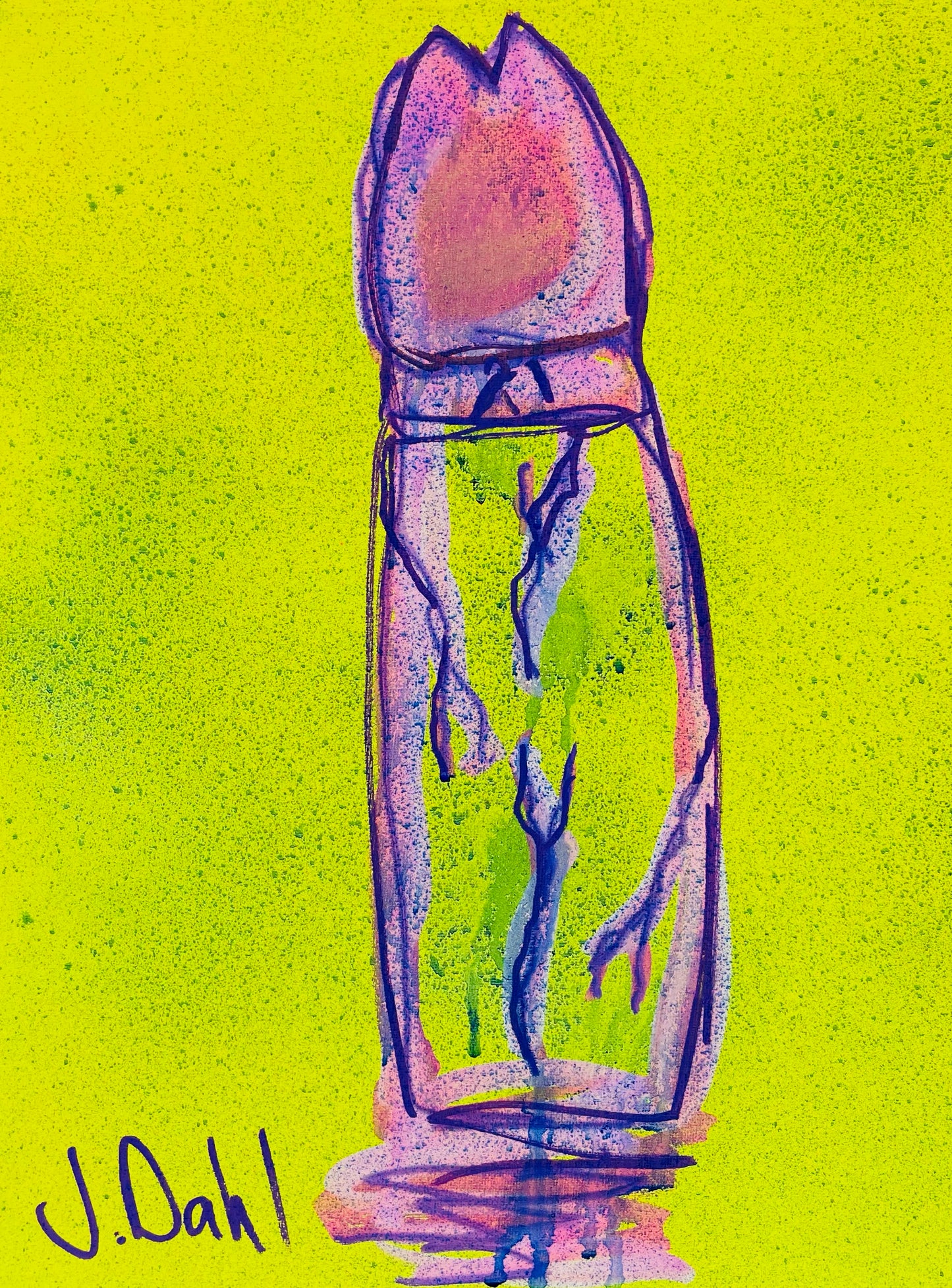 "PIK", kunsttryk af Jesper "Jokeren" Dahl nr. 99