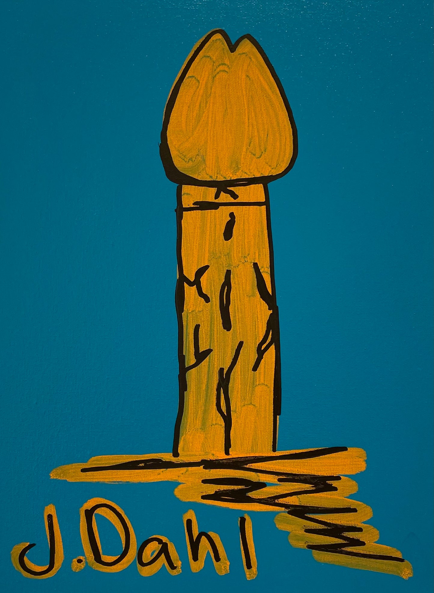 "PIK", kunsttryk af Jesper "Jokeren" Dahl nr. 30