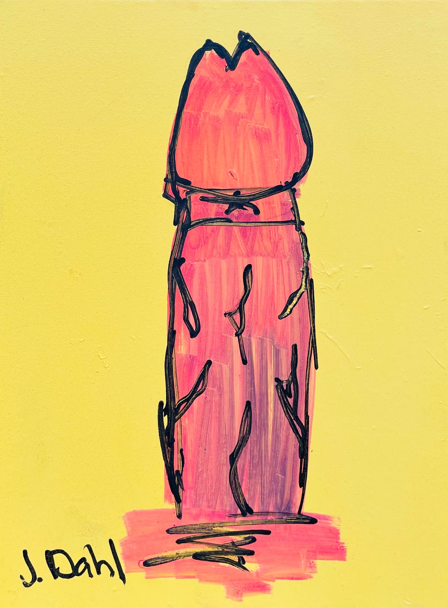 "PIK", kunsttryk af Jesper "Jokeren" Dahl nr. 81