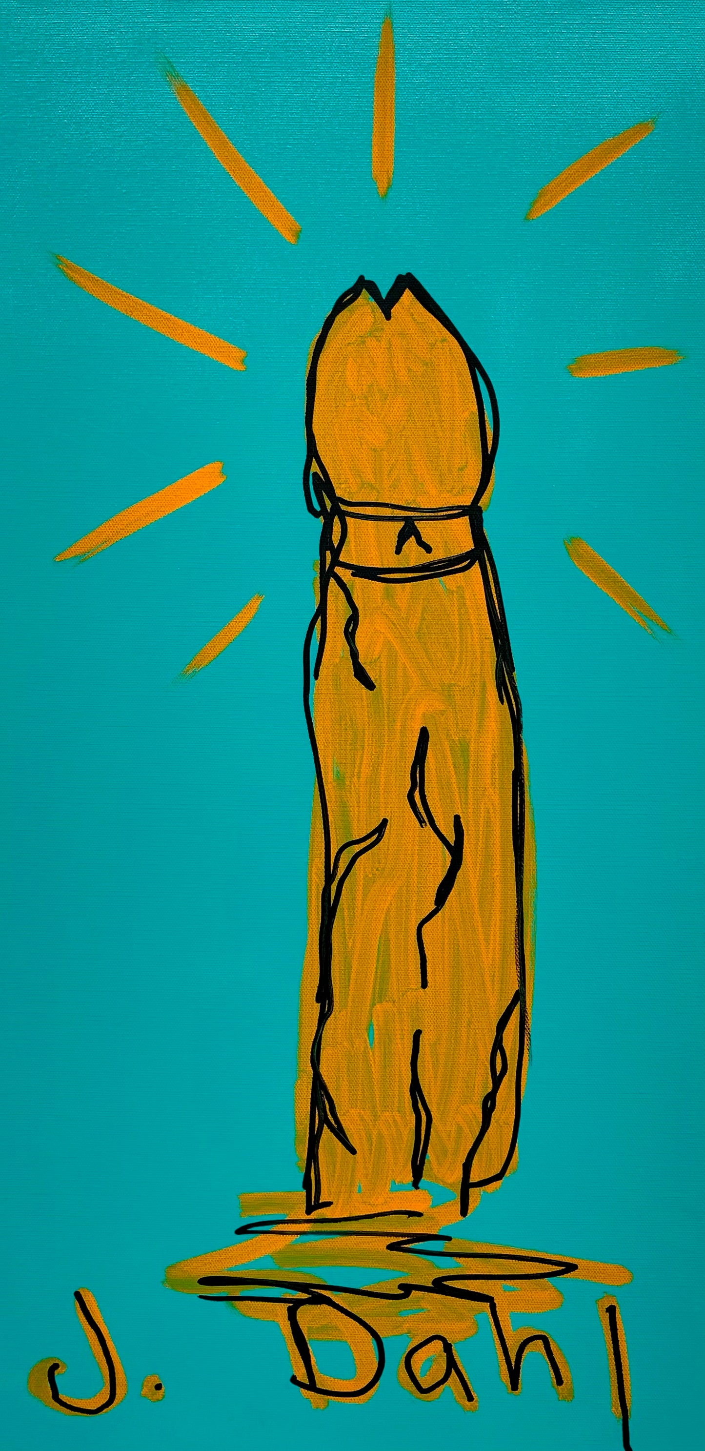 "PIK", kunsttryk af Jesper "Jokeren" Dahl nr. 90