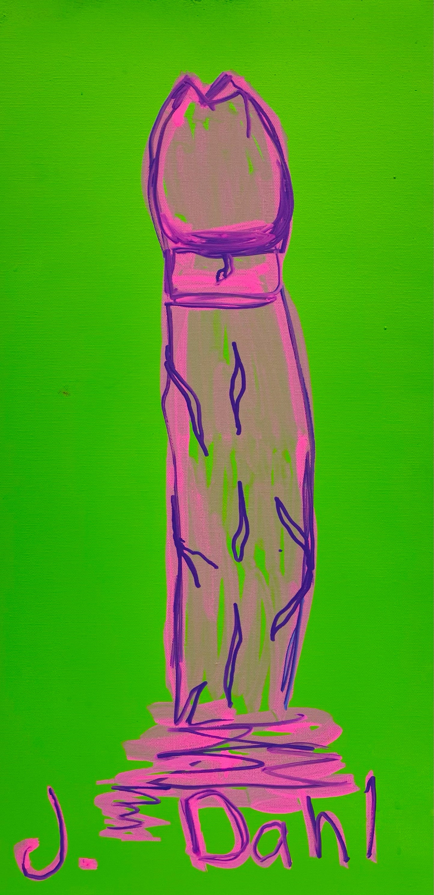 "PIK", kunsttryk af Jesper "Jokeren" Dahl nr. 91