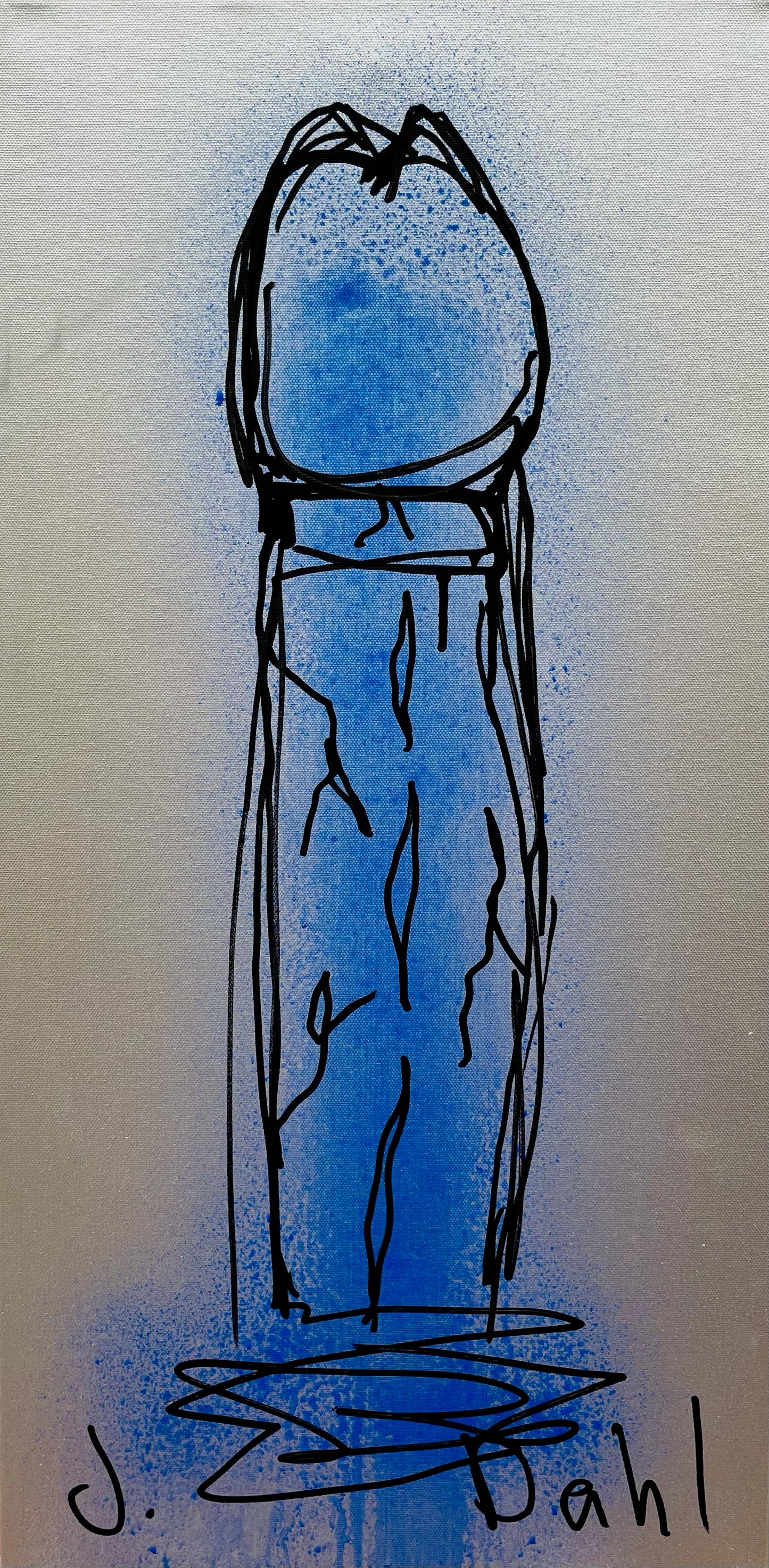 "PIK", kunsttryk af Jesper "Jokeren" Dahl nr. 97