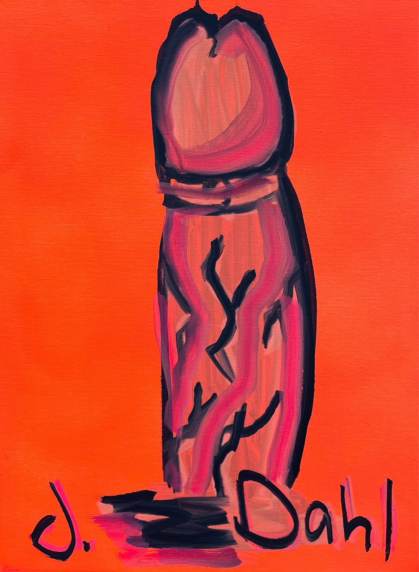 "PIK", kunsttryk af Jesper "Jokeren" Dahl nr. 85