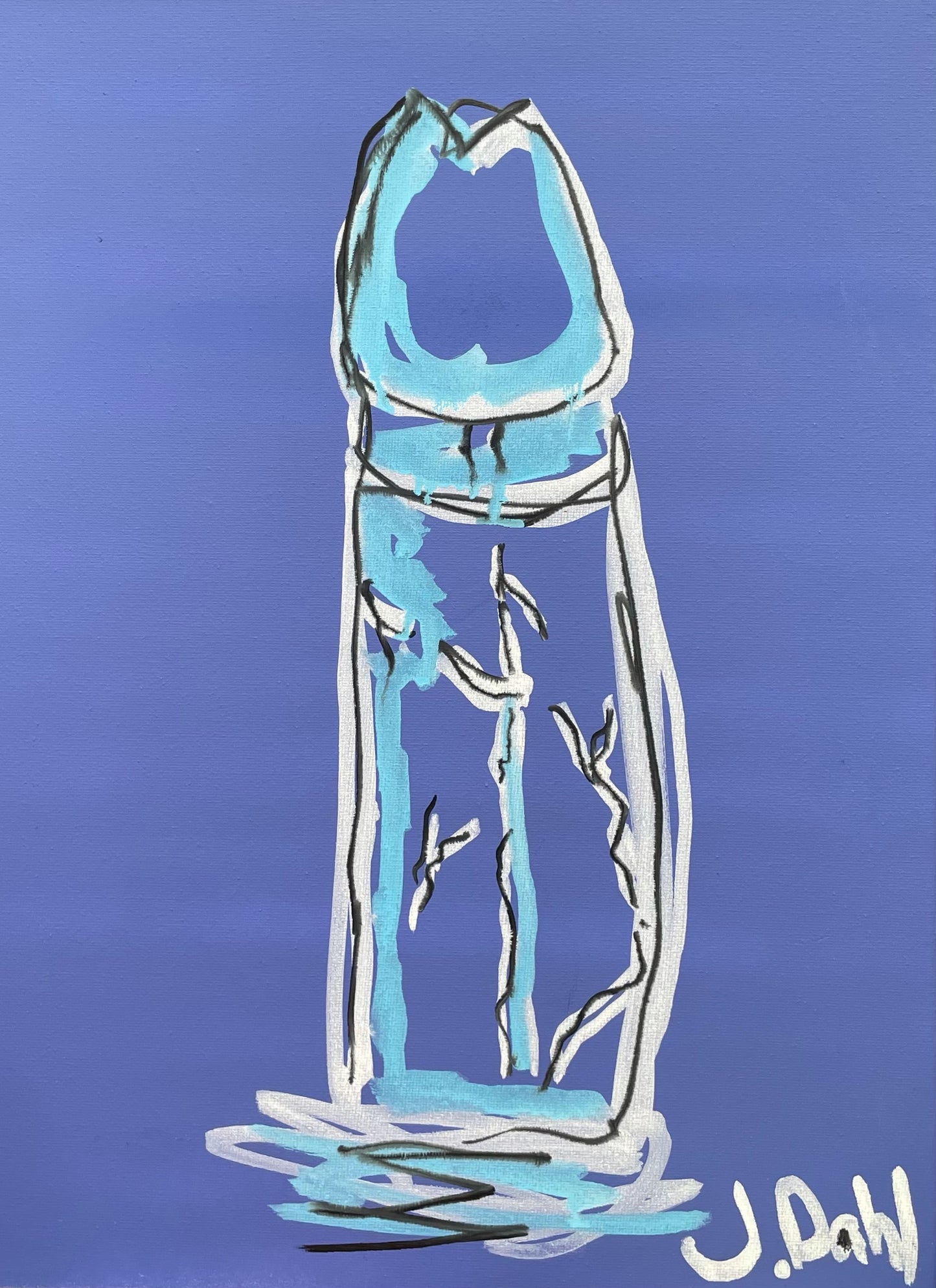 "PIK", kunsttryk af Jesper "Jokeren" Dahl nr. 80