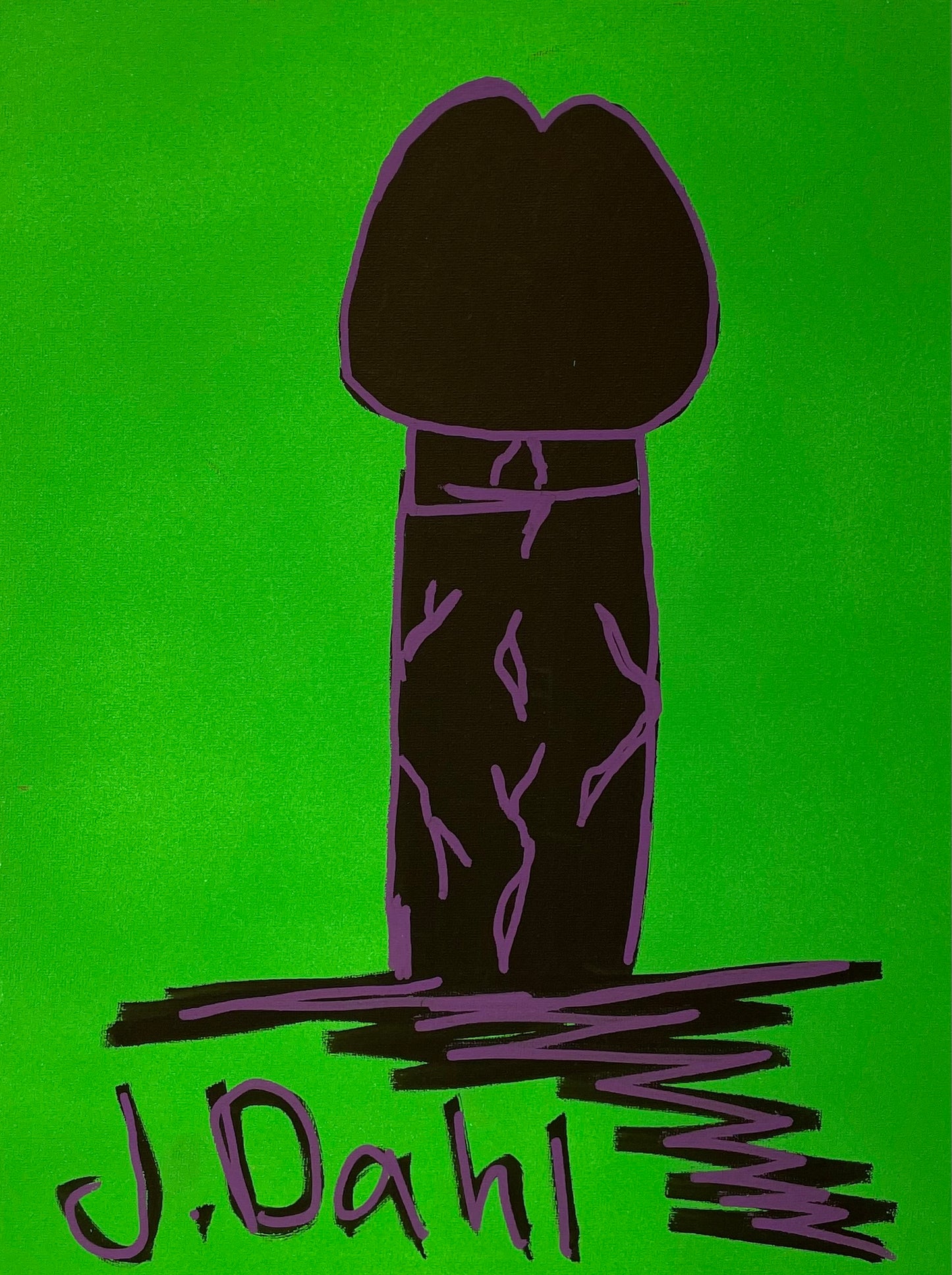 "PIK", kunsttryk af Jesper "Jokeren" Dahl nr. 51