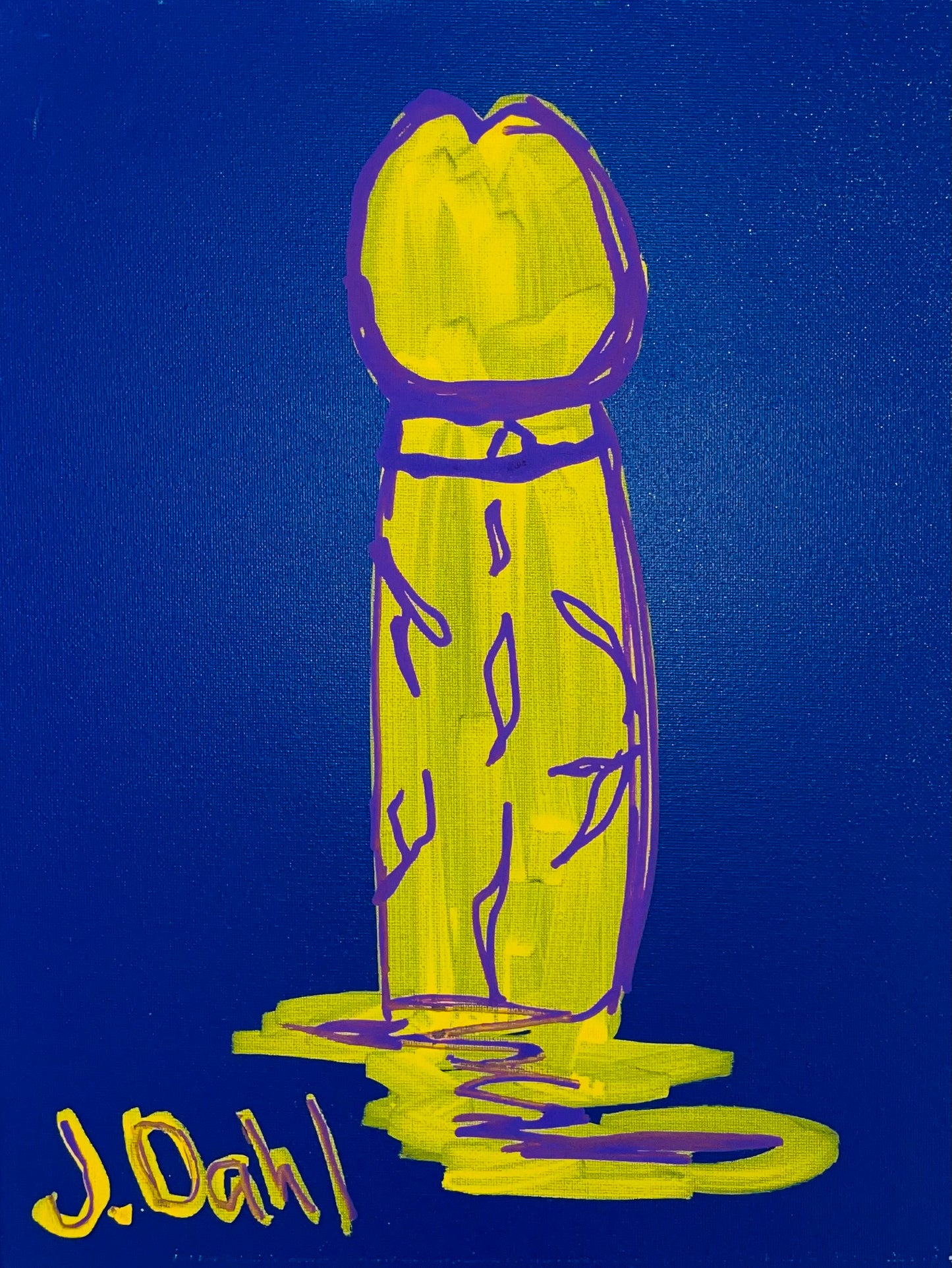 "PIK", kunsttryk af Jesper "Jokeren" Dahl nr. 75