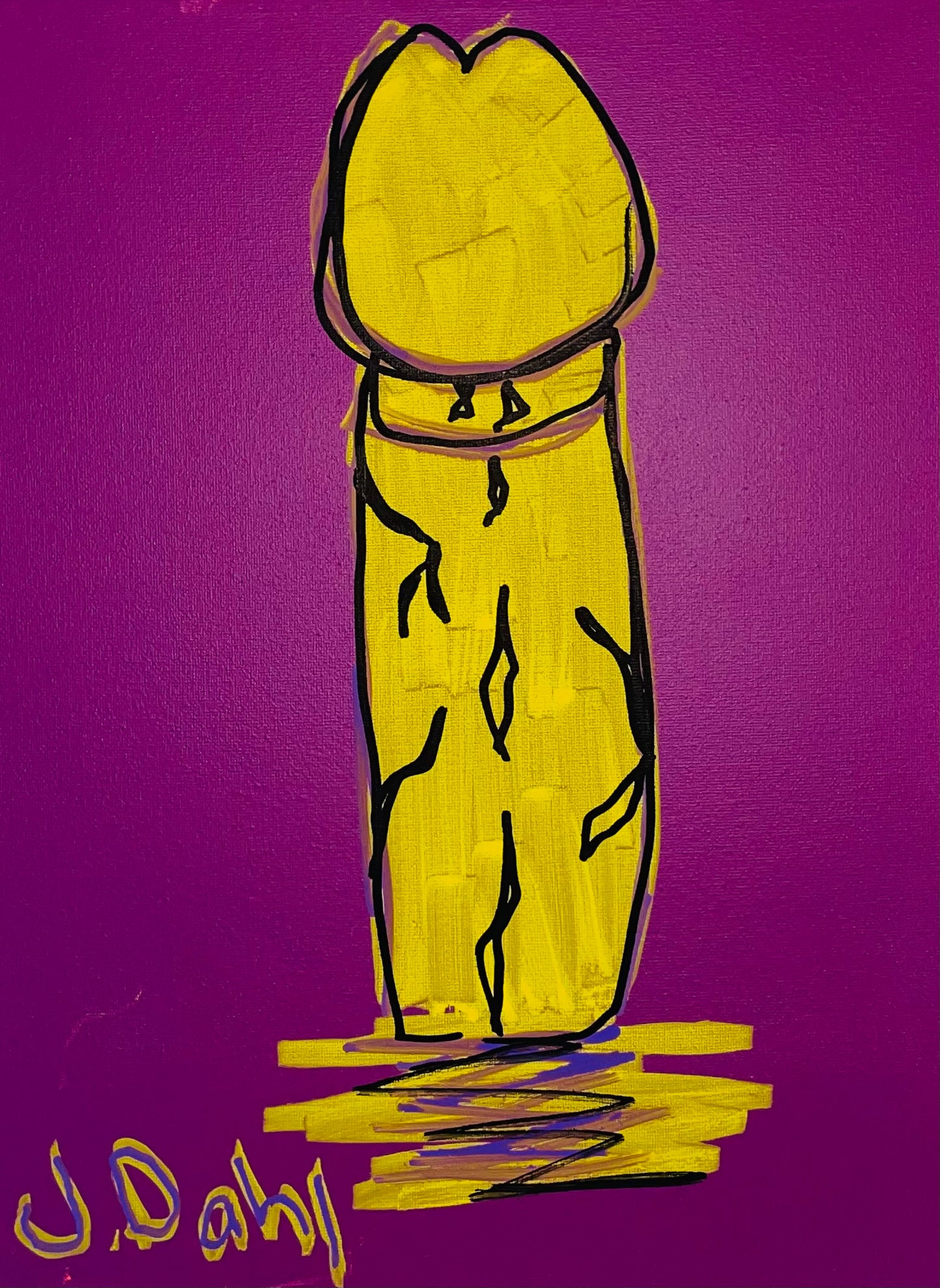 "PIK", kunsttryk af Jesper "Jokeren" Dahl nr. 34