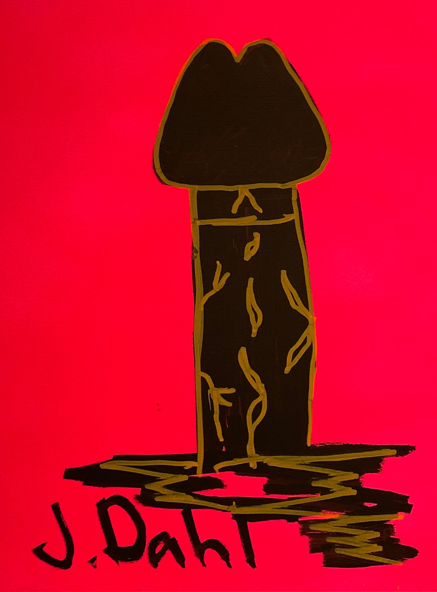 "PIK", kunsttryk af Jesper "Jokeren" Dahl nr. 19