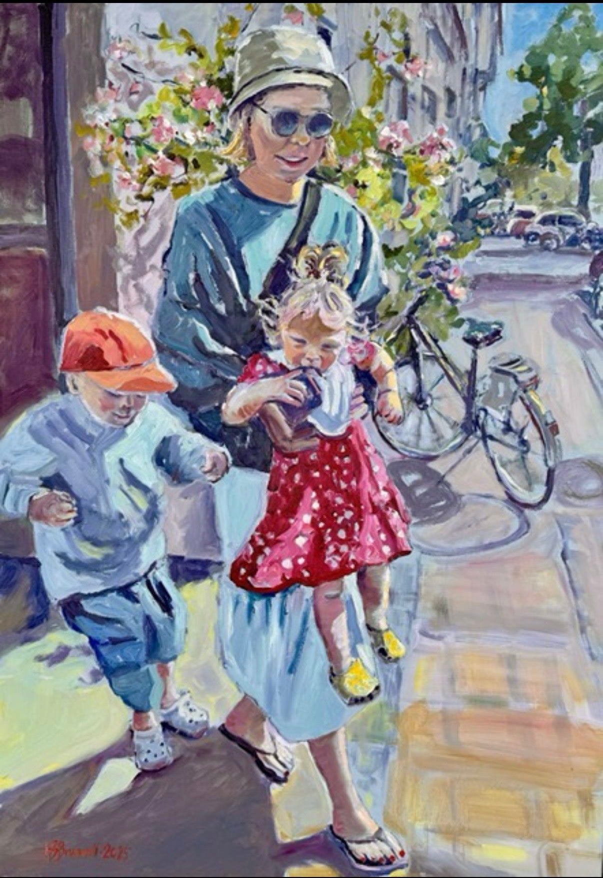 "Busy Mom", Original, Hilde Bergfjord Brunvoll