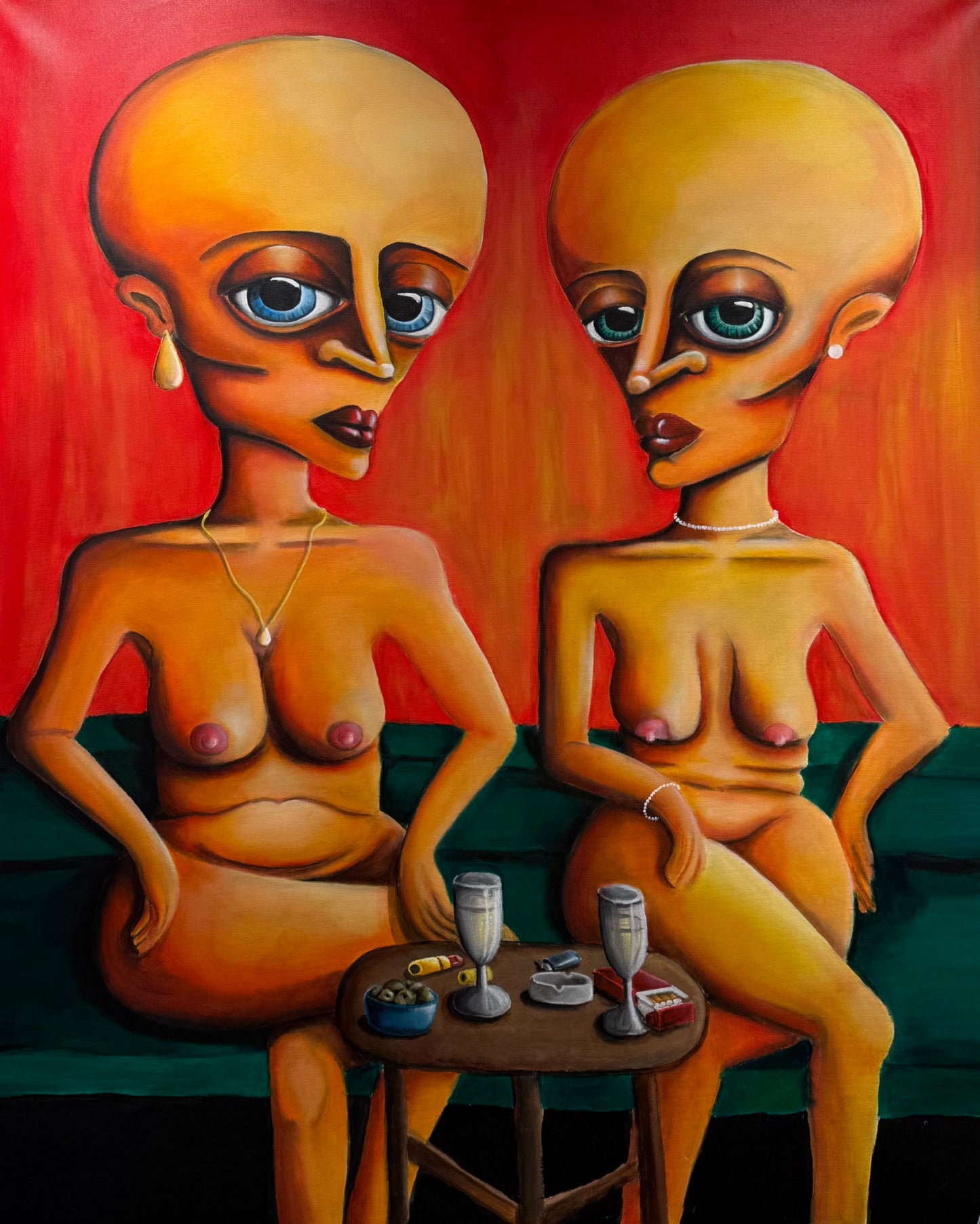Poster, Mette Jakobine "Red Room Reverie"