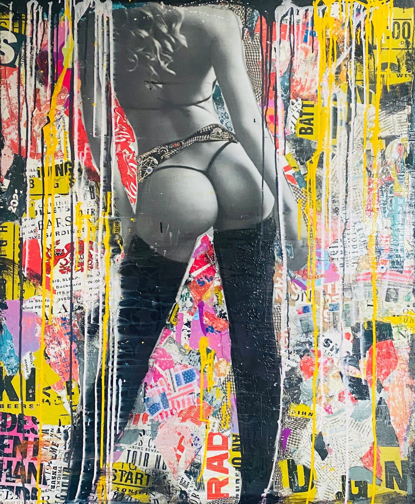 Original Jan Klein "Backside collage".