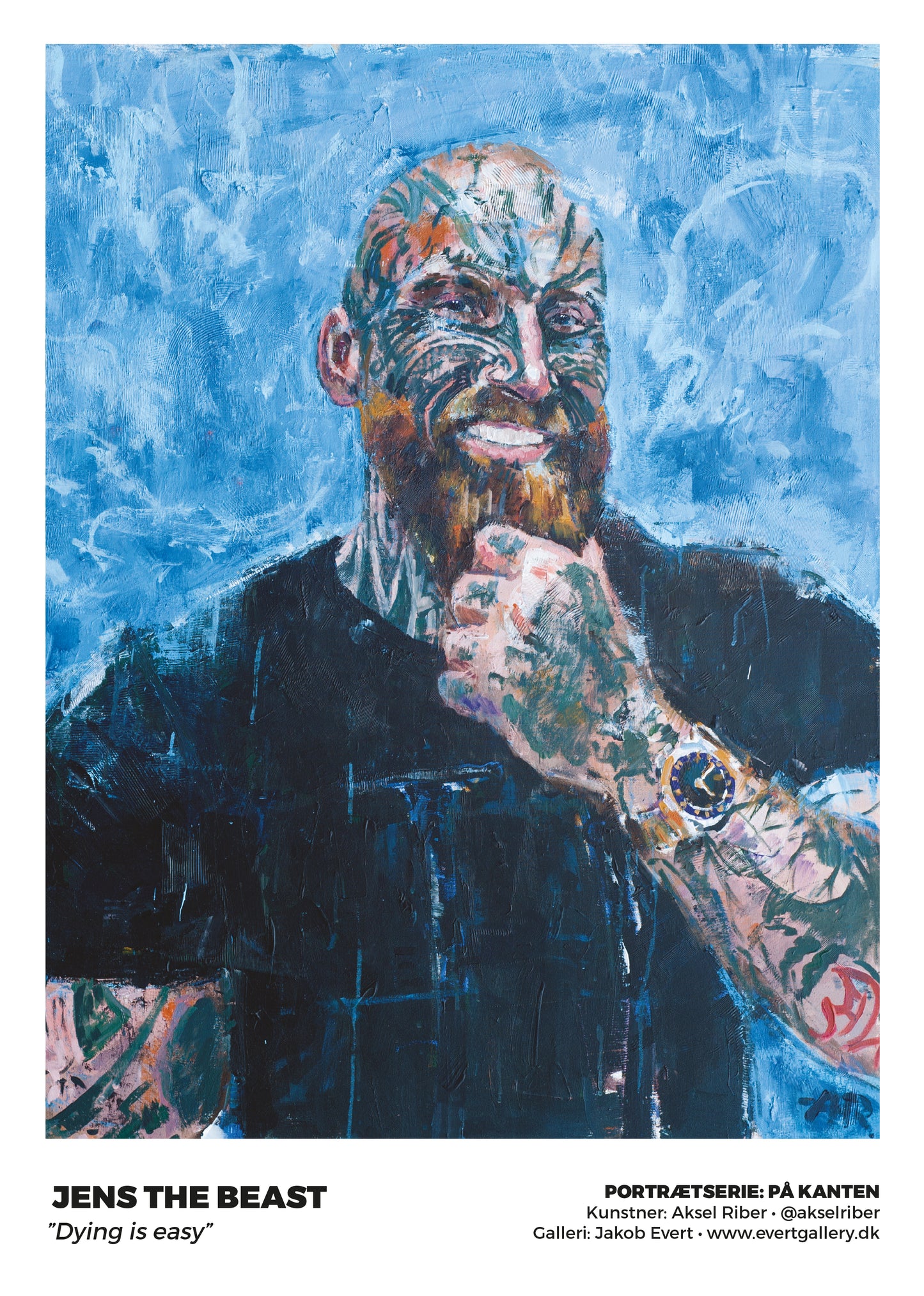 Jens The Beast, Plakat