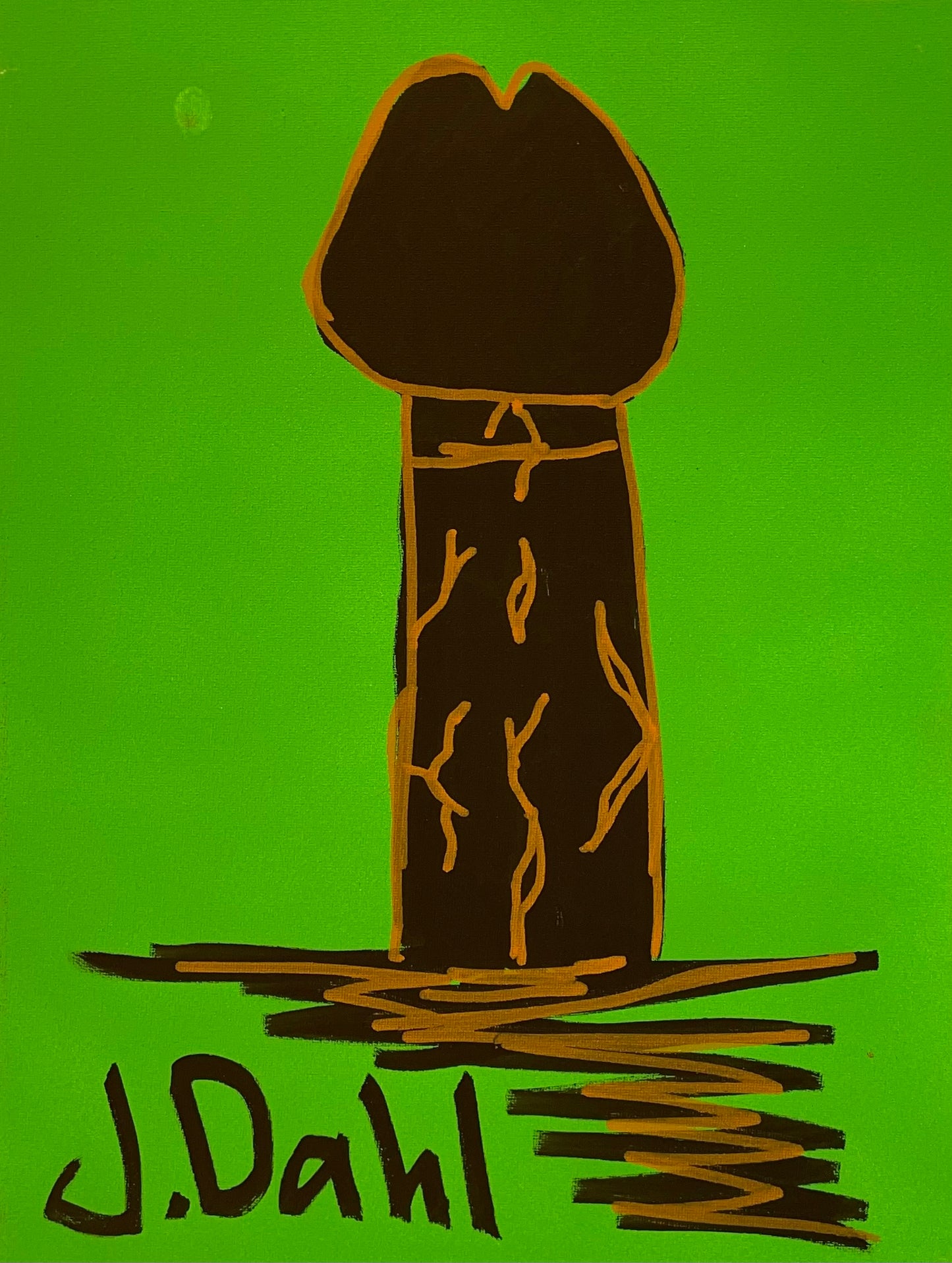 "PIK", kunsttryk af Jesper "Jokeren" Dahl nr. 26