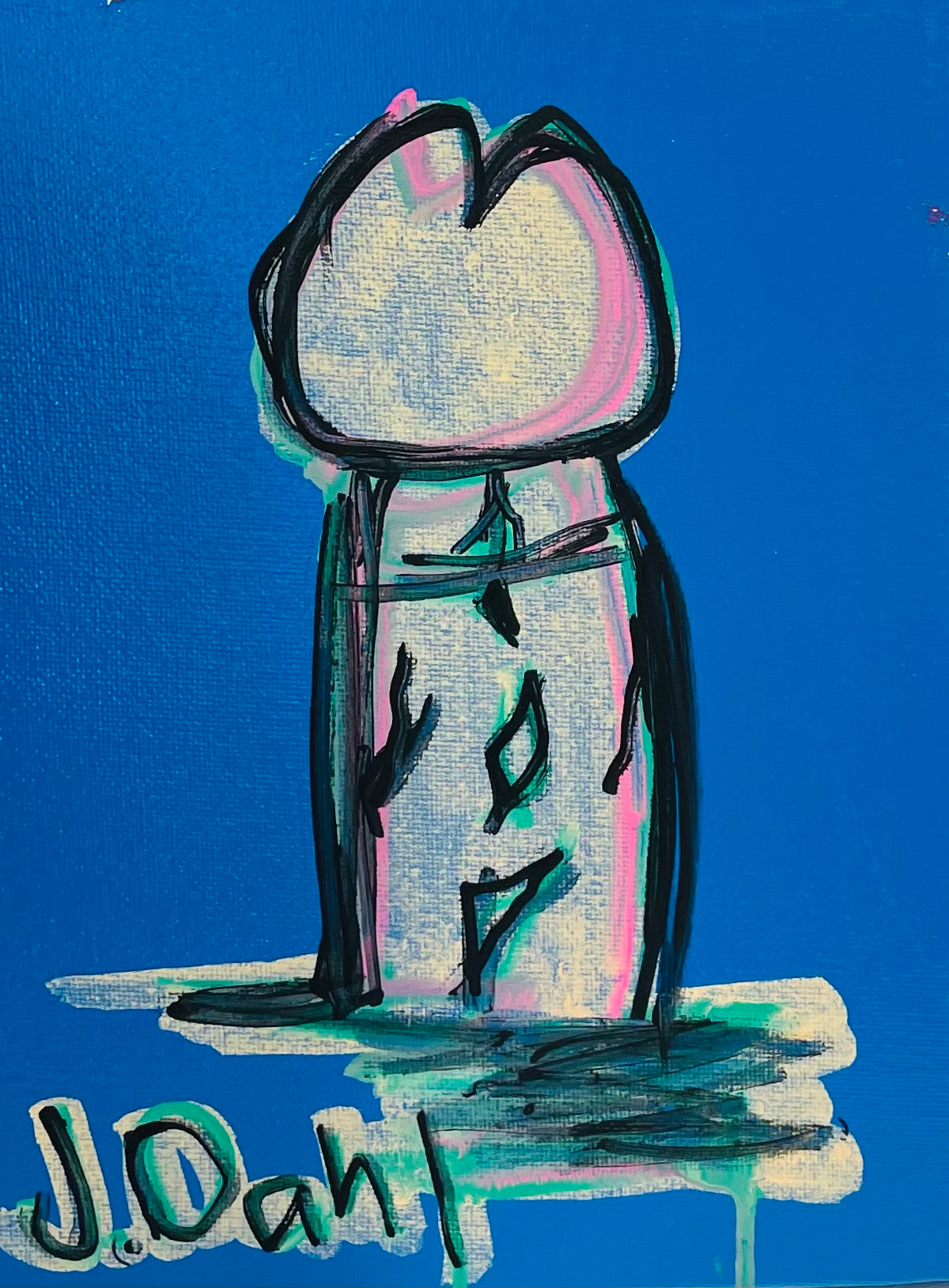 "PIK", kunsttryk af Jesper "Jokeren" Dahl nr. 100