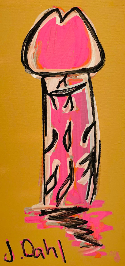 "PIK", kunsttryk af Jesper "Jokeren" Dahl nr. 3