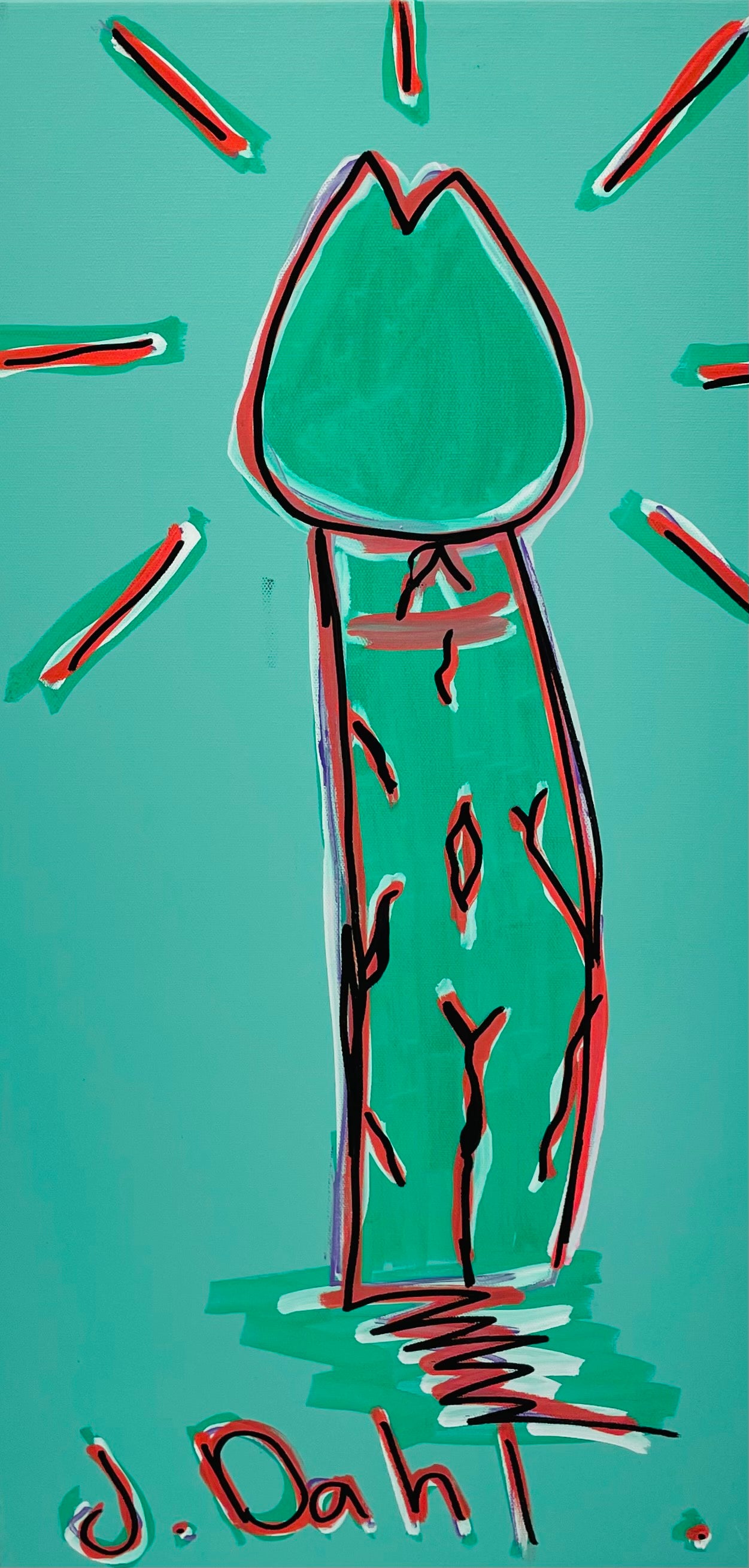 "PIK", kunsttryk af Jesper "Jokeren" Dahl nr. 11