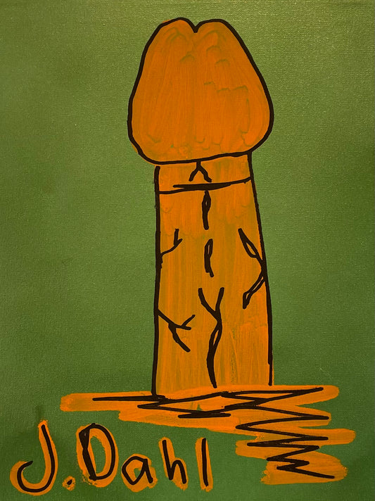 "PIK", kunsttryk af Jesper "Jokeren" Dahl nr. 32