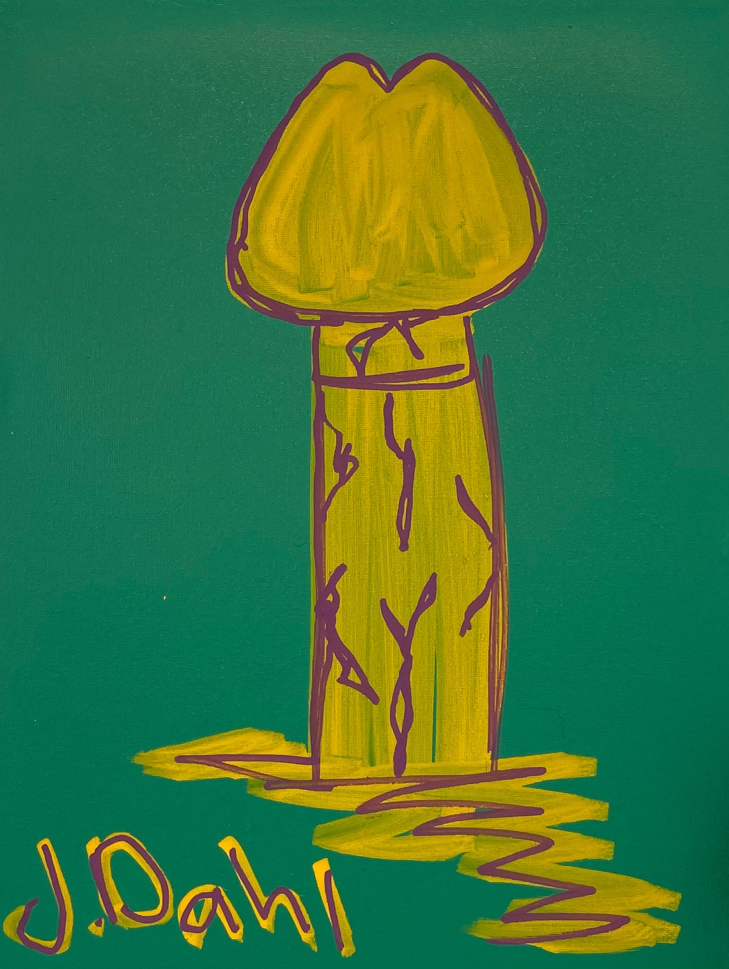 "PIK", kunsttryk af Jesper "Jokeren" Dahl nr. 7