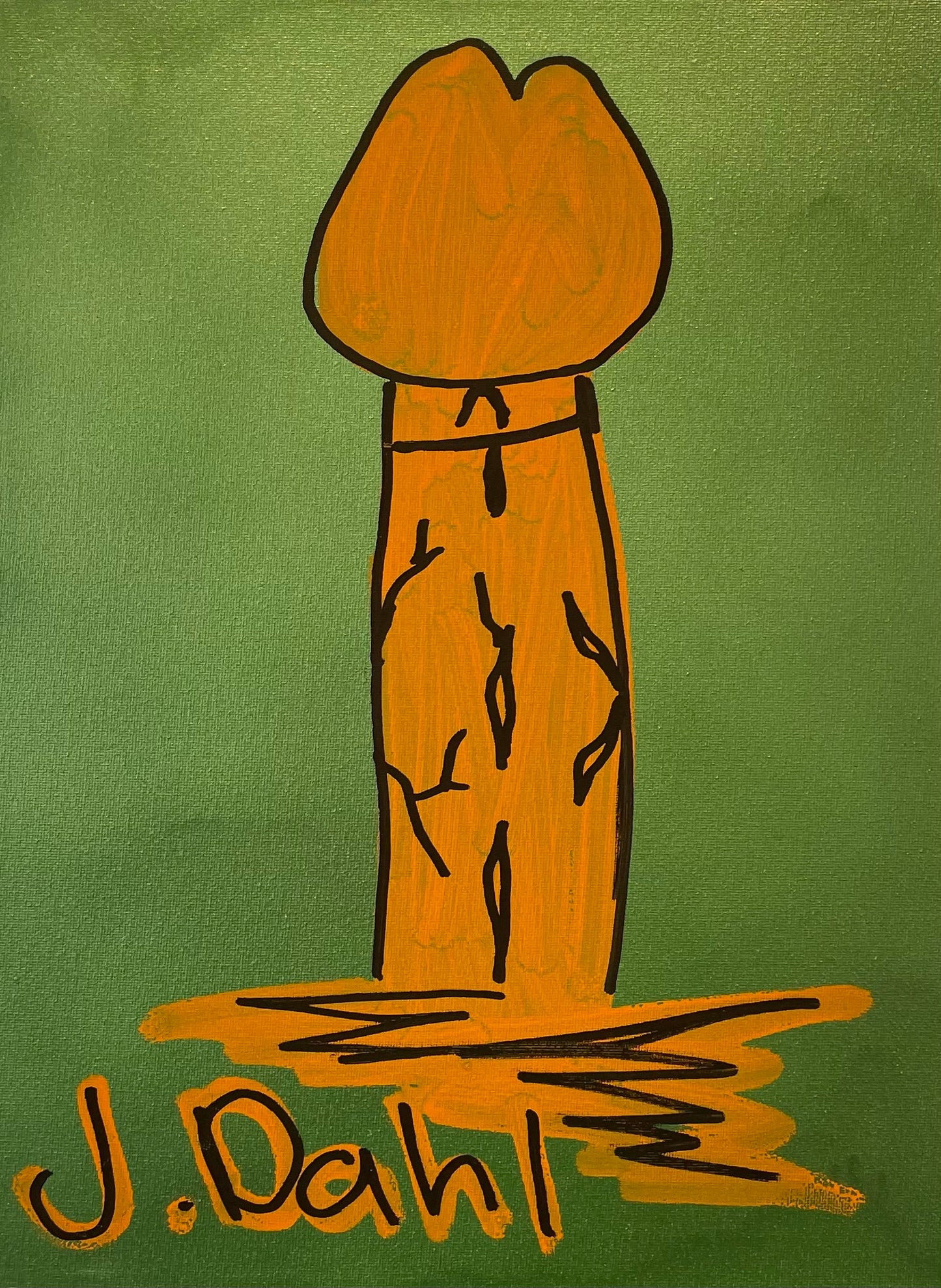 "PIK", kunsttryk af Jesper "Jokeren" Dahl nr. 79