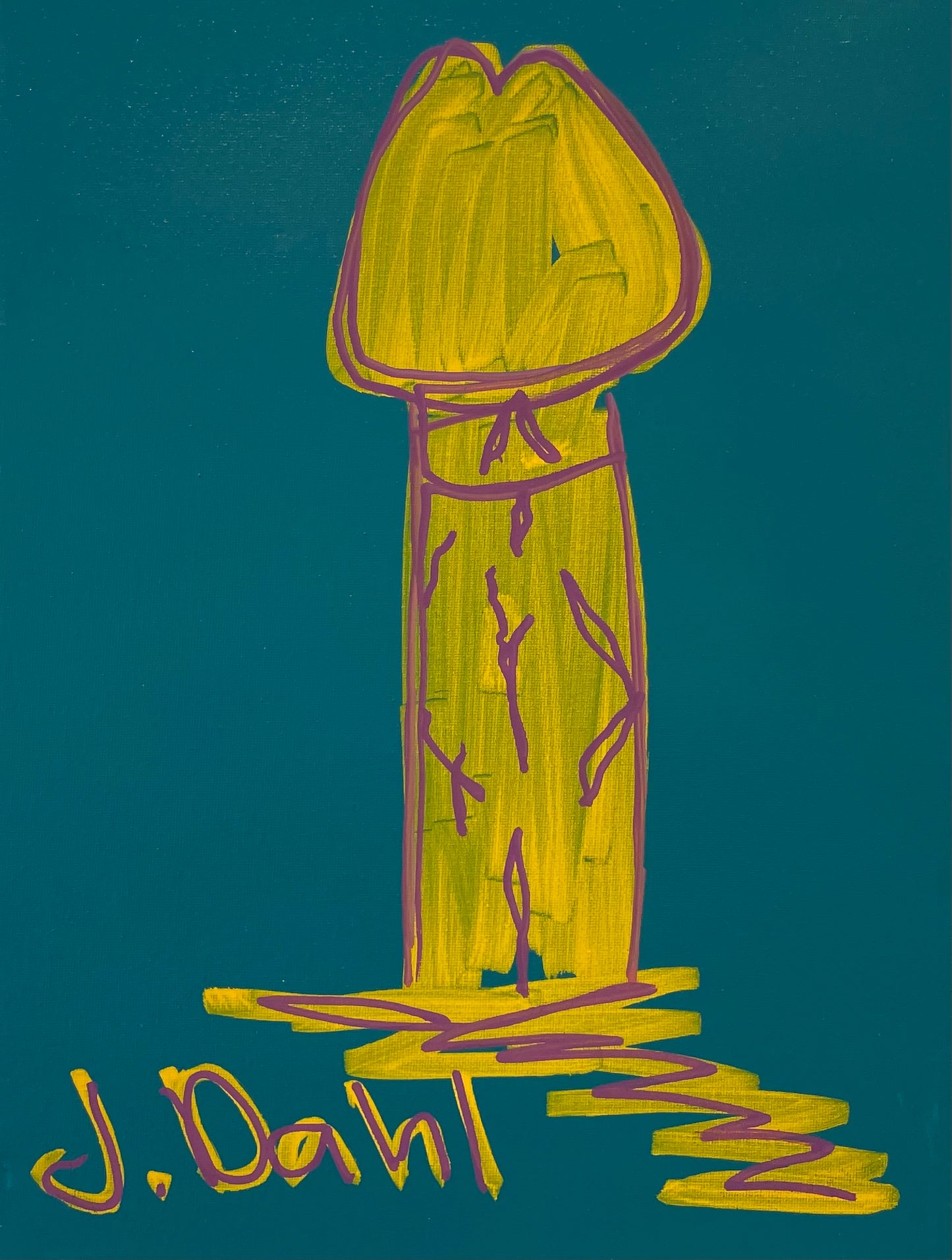 "PIK", kunsttryk af Jesper "Jokeren" Dahl nr. 18