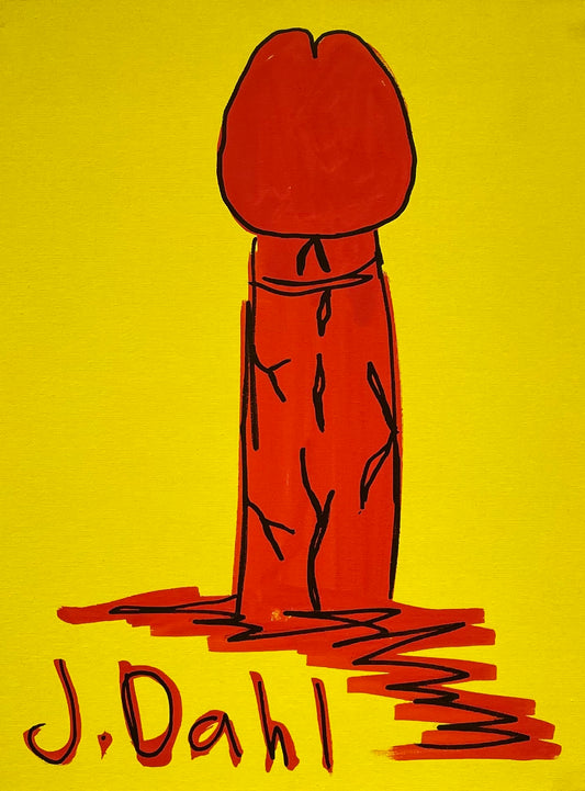 "PIK", kunsttryk af Jesper "Jokeren" Dahl nr. 4