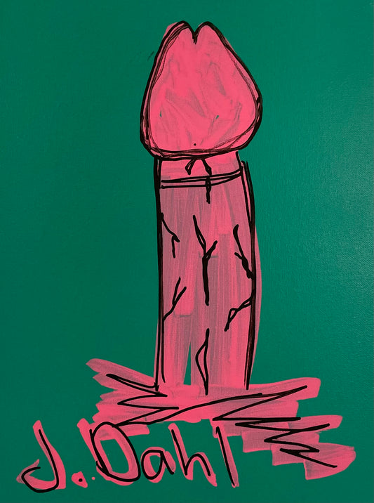 "PIK", kunsttryk af Jesper "Jokeren" Dahl nr. 42