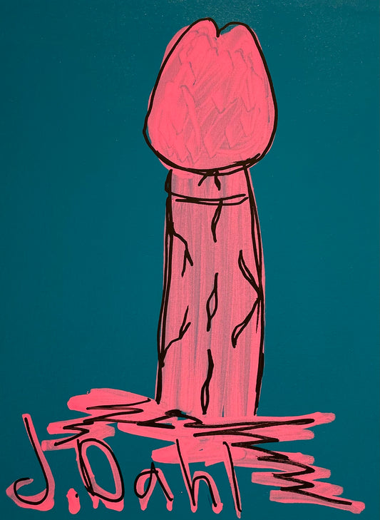 "PIK", kunsttryk af Jesper "Jokeren" Dahl nr. 54