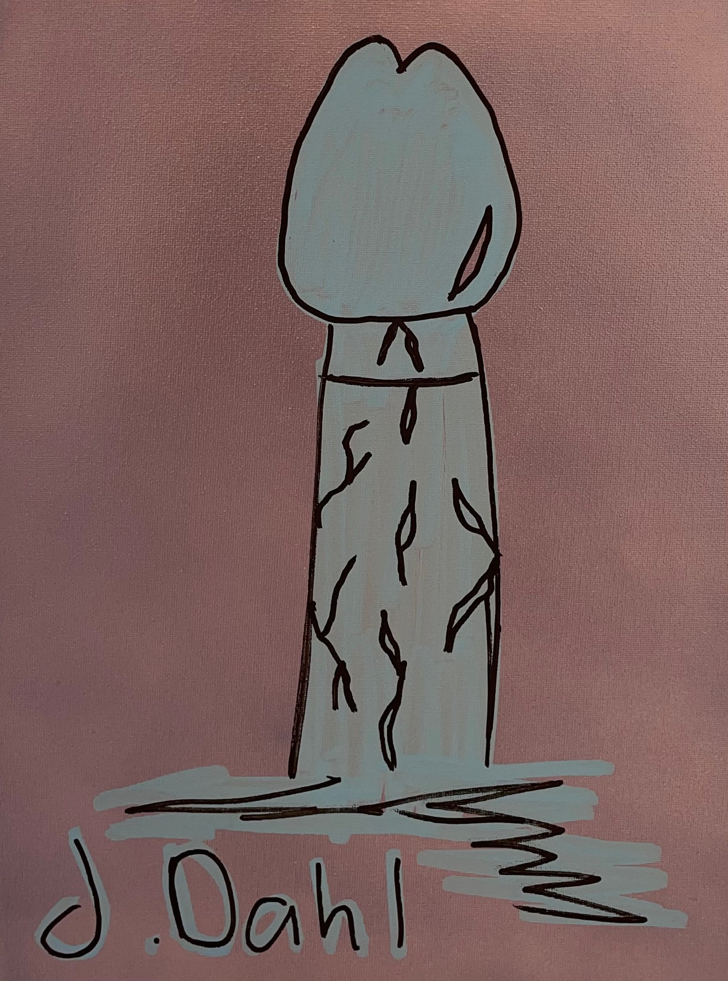 "PIK", kunsttryk af Jesper "Jokeren" Dahl nr. 57