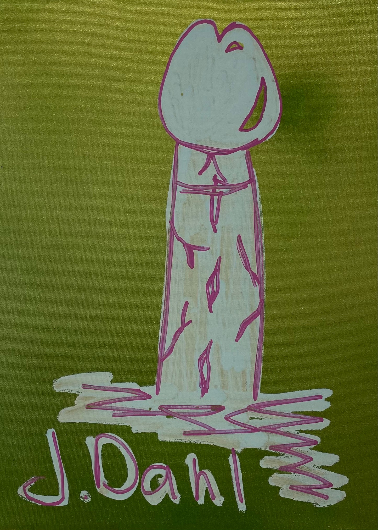 "PIK", kunsttryk af Jesper "Jokeren" Dahl nr. 70