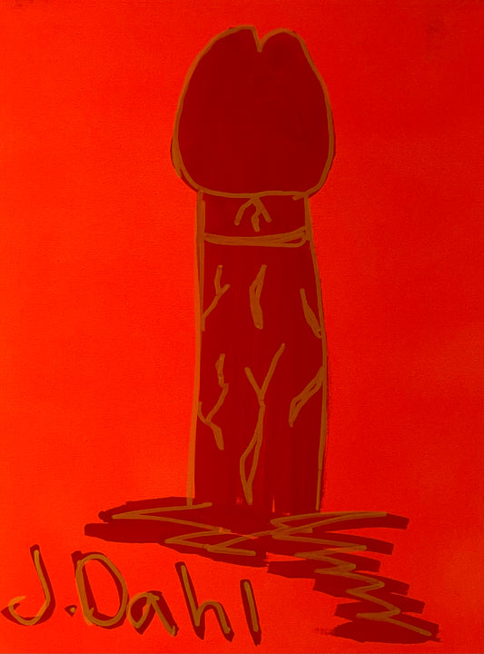 "PIK", kunsttryk af Jesper "Jokeren" Dahl nr. 63