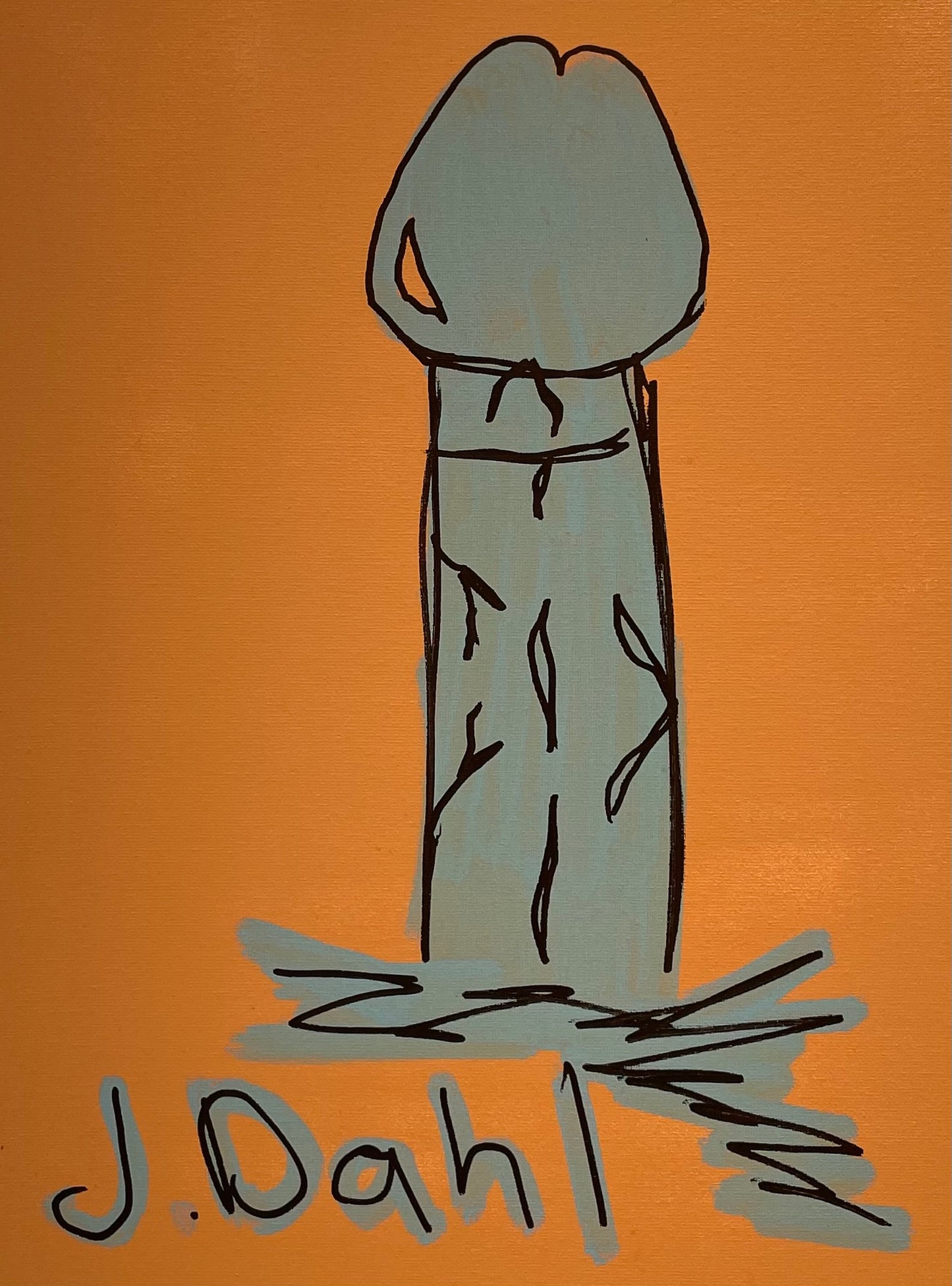 "PIK", kunsttryk af Jesper "Jokeren" Dahl nr. 69