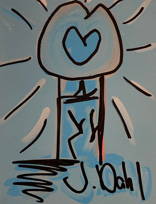 "PIK", kunsttryk af Jesper "Jokeren" Dahl nr. 62