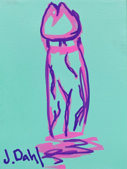 "PIK", kunsttryk af Jesper "Jokeren" Dahl nr. 89