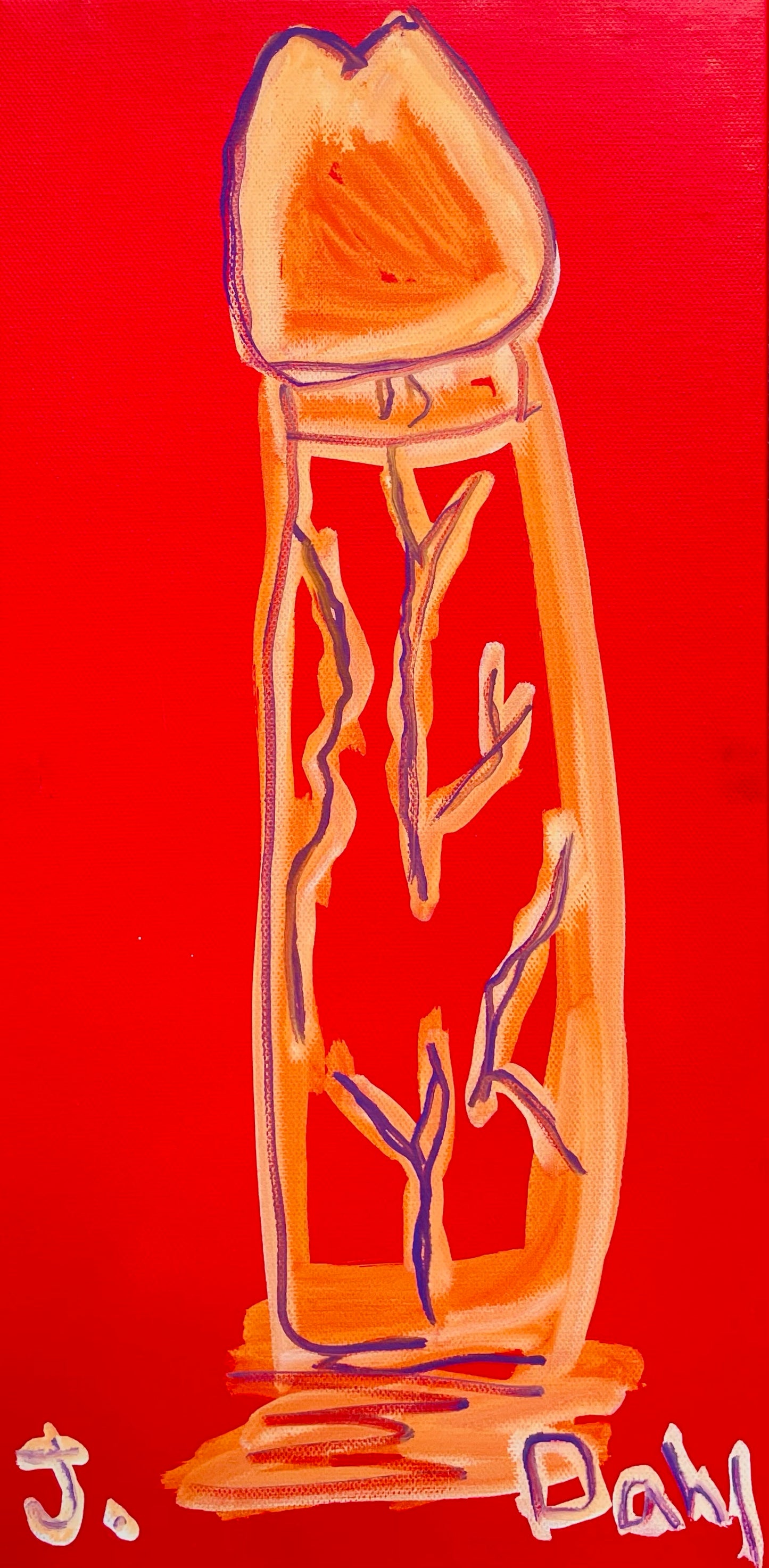 "PIK", kunsttryk af Jesper "Jokeren" Dahl nr. 66