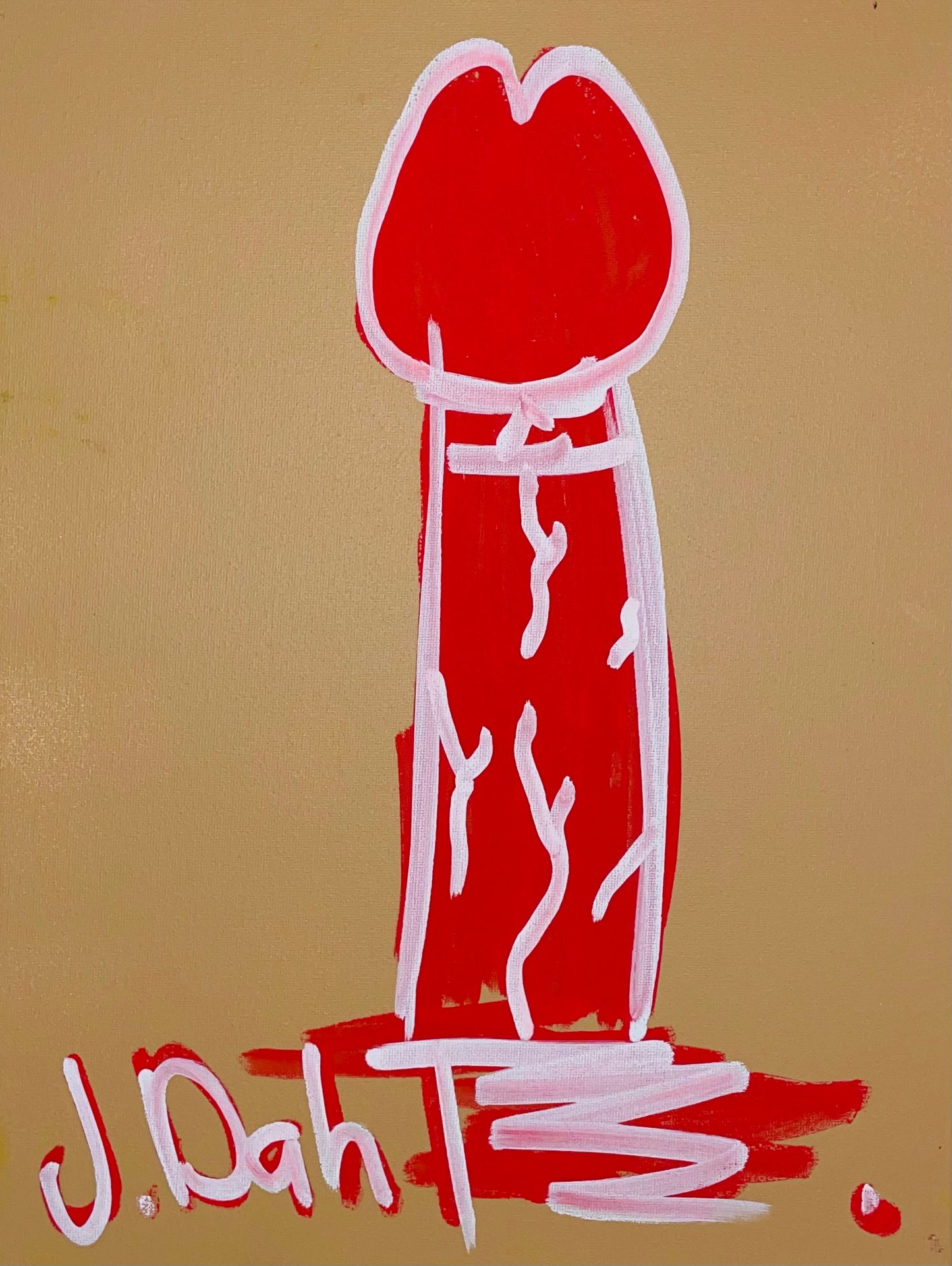"PIK", kunsttryk af Jesper "Jokeren" Dahl nr. 22