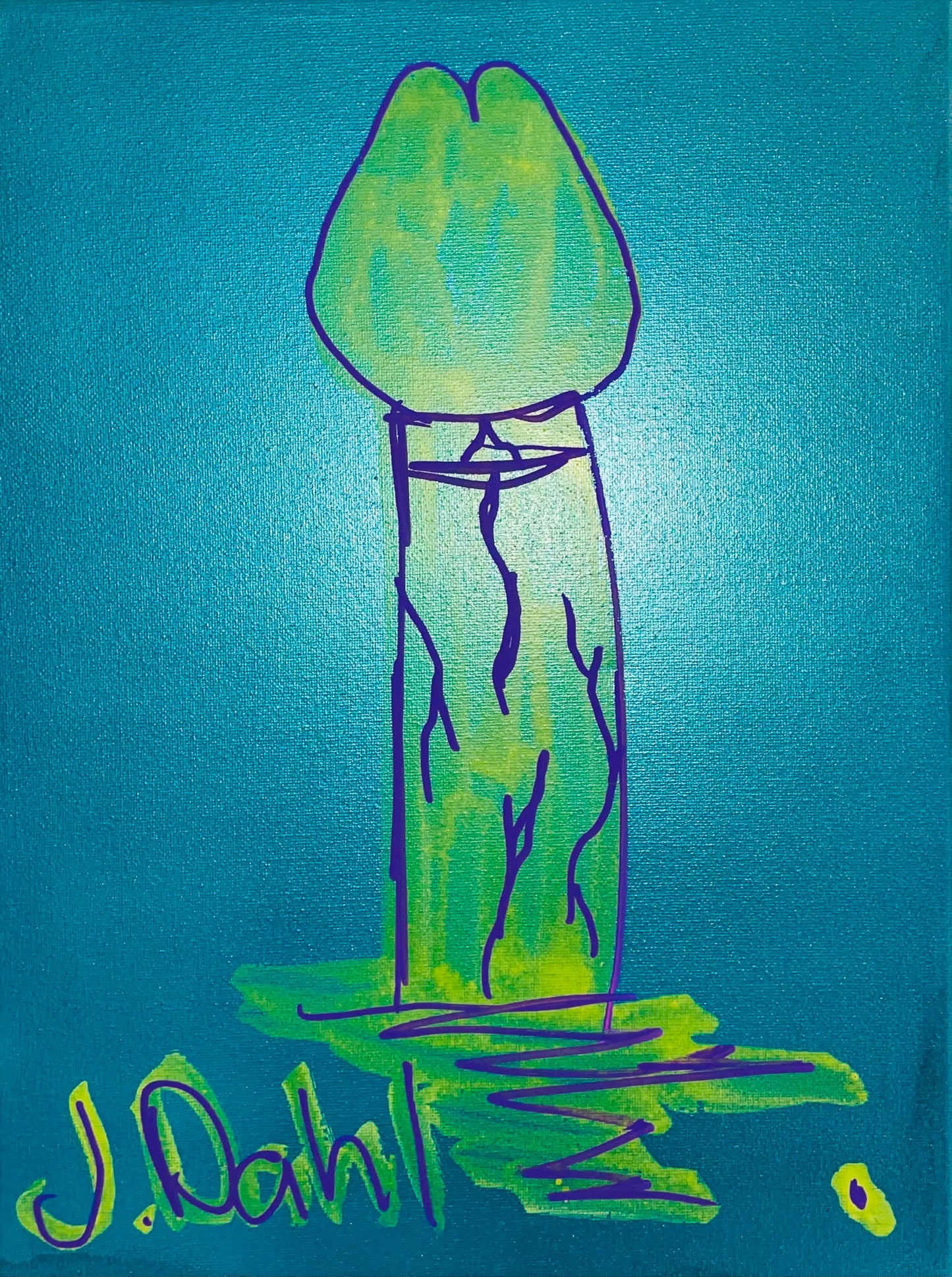 "PIK", kunsttryk af Jesper "Jokeren" Dahl nr. 95