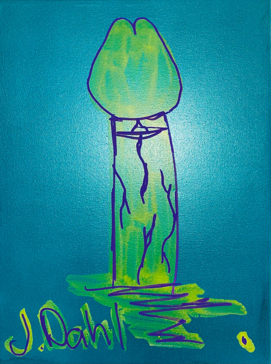 "PIK", kunsttryk af Jesper "Jokeren" Dahl nr. 95