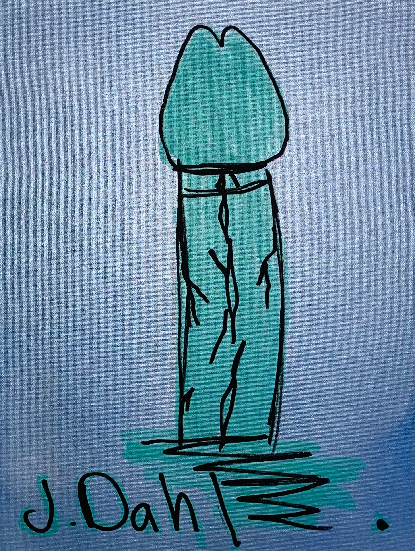 "PIK", kunsttryk af Jesper "Jokeren" Dahl nr. 82