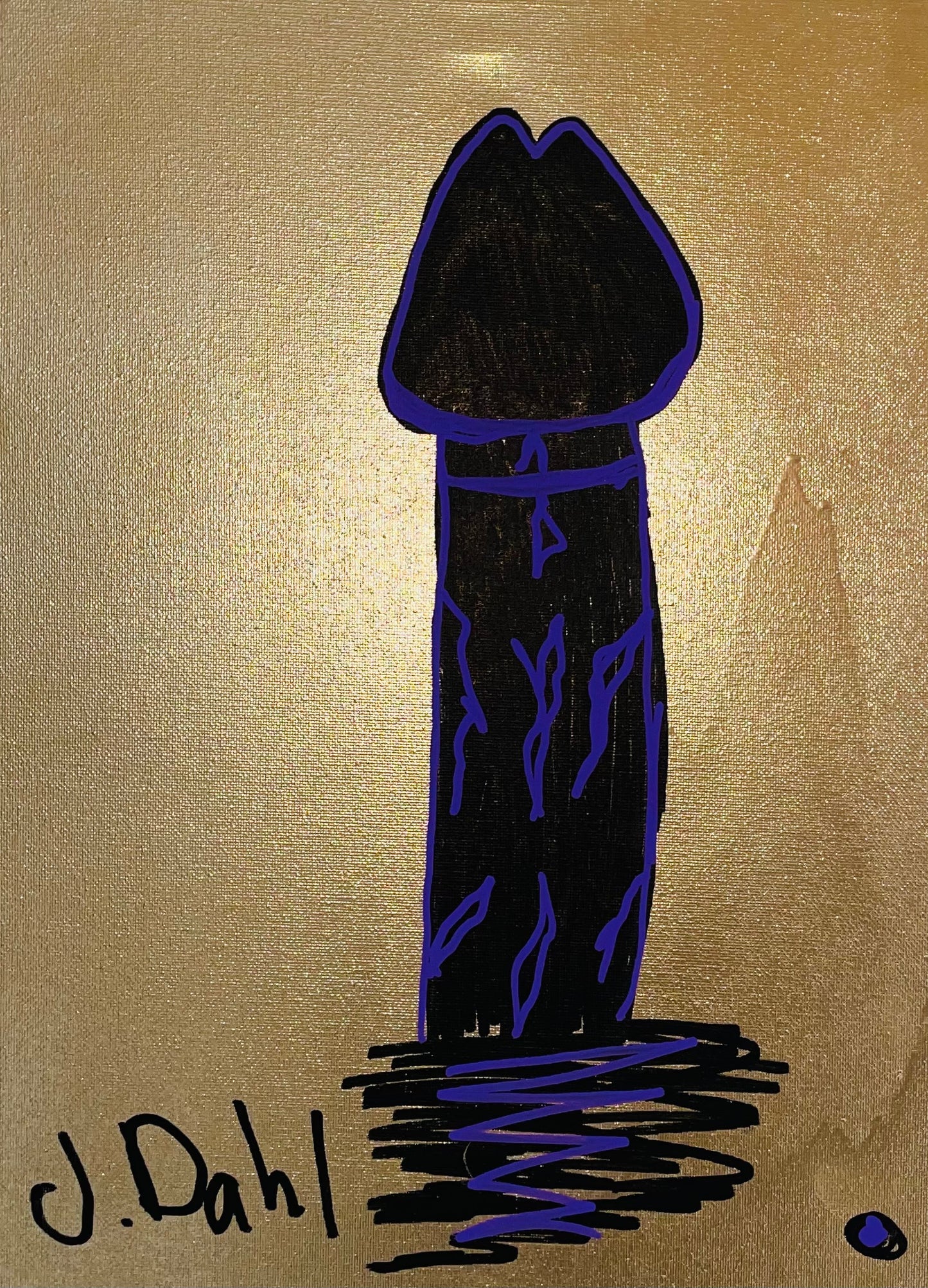 "PIK", kunsttryk af Jesper "Jokeren" Dahl nr. 87