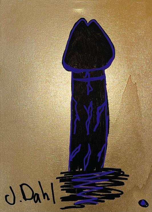 "PIK", kunsttryk af Jesper "Jokeren" Dahl nr. 87