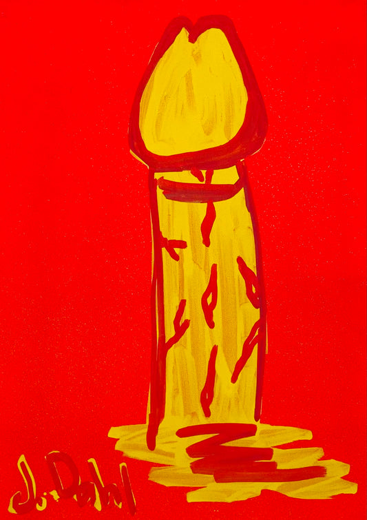 "PIK", kunsttryk af Jesper "Jokeren" Dahl nr. 23