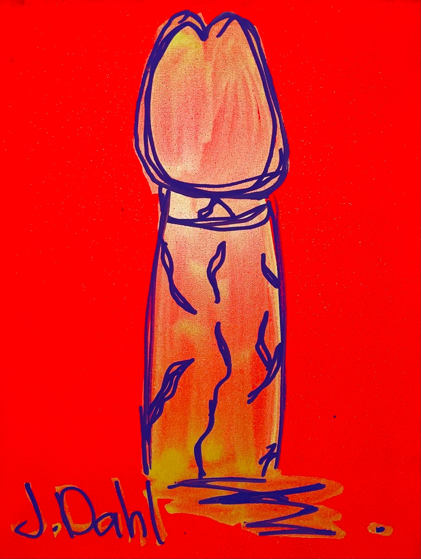 "PIK", kunsttryk af Jesper "Jokeren" Dahl nr. 59
