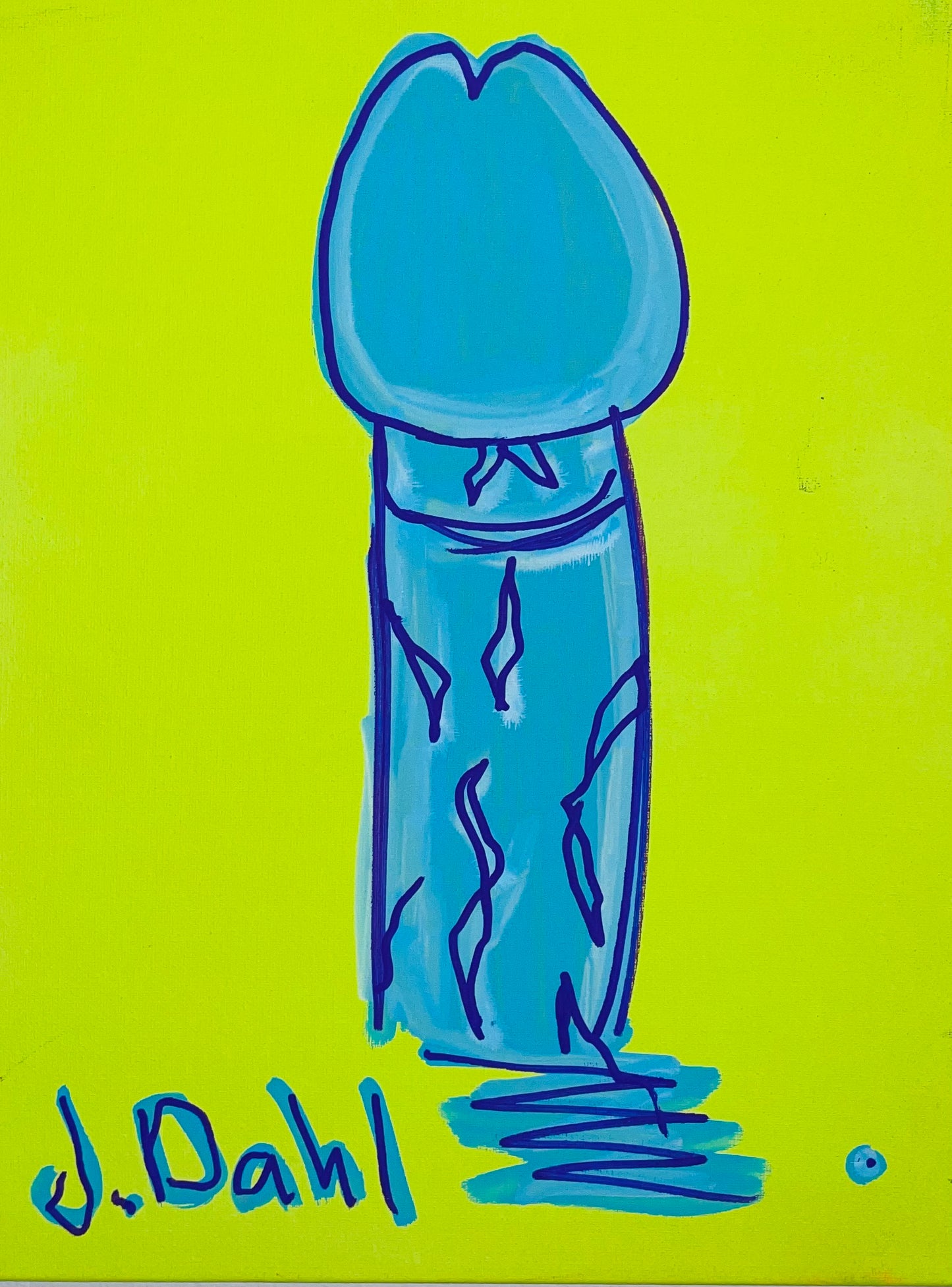 "PIK", kunsttryk af Jesper "Jokeren" Dahl nr. 61