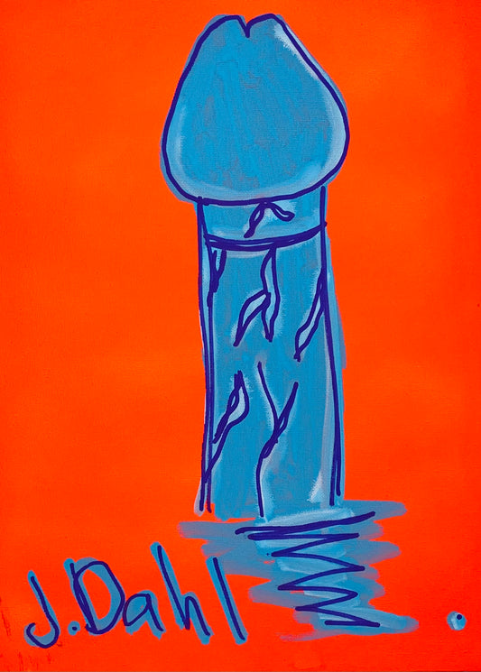 "PIK", kunsttryk af Jesper "Jokeren" Dahl nr. 71