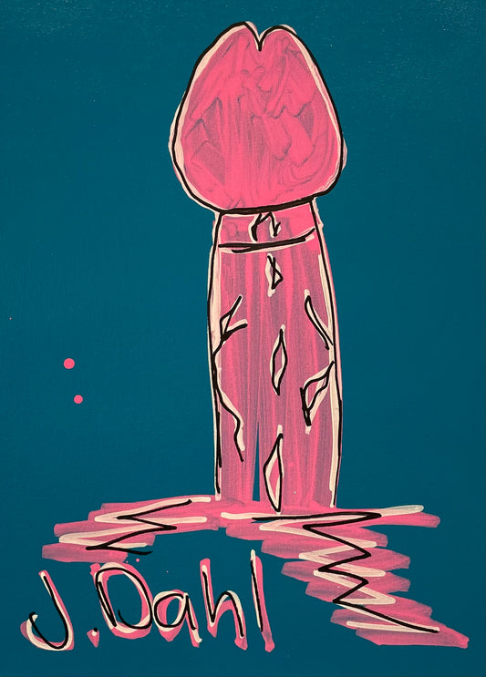 "PIK", kunsttryk af Jesper "Jokeren" Dahl nr. 41
