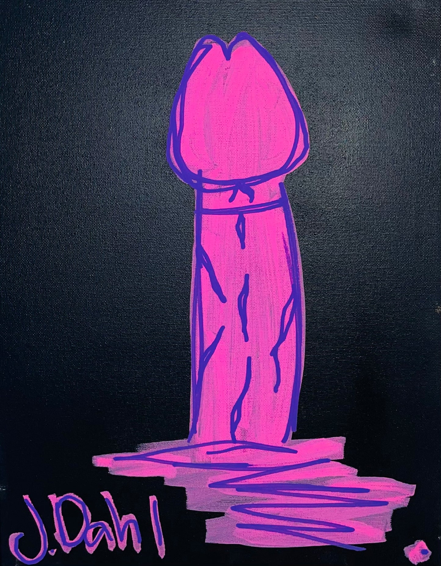"PIK", kunsttryk af Jesper "Jokeren" Dahl nr. 64