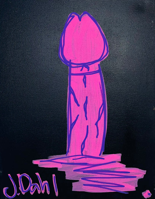 "PIK", kunsttryk af Jesper "Jokeren" Dahl nr. 64