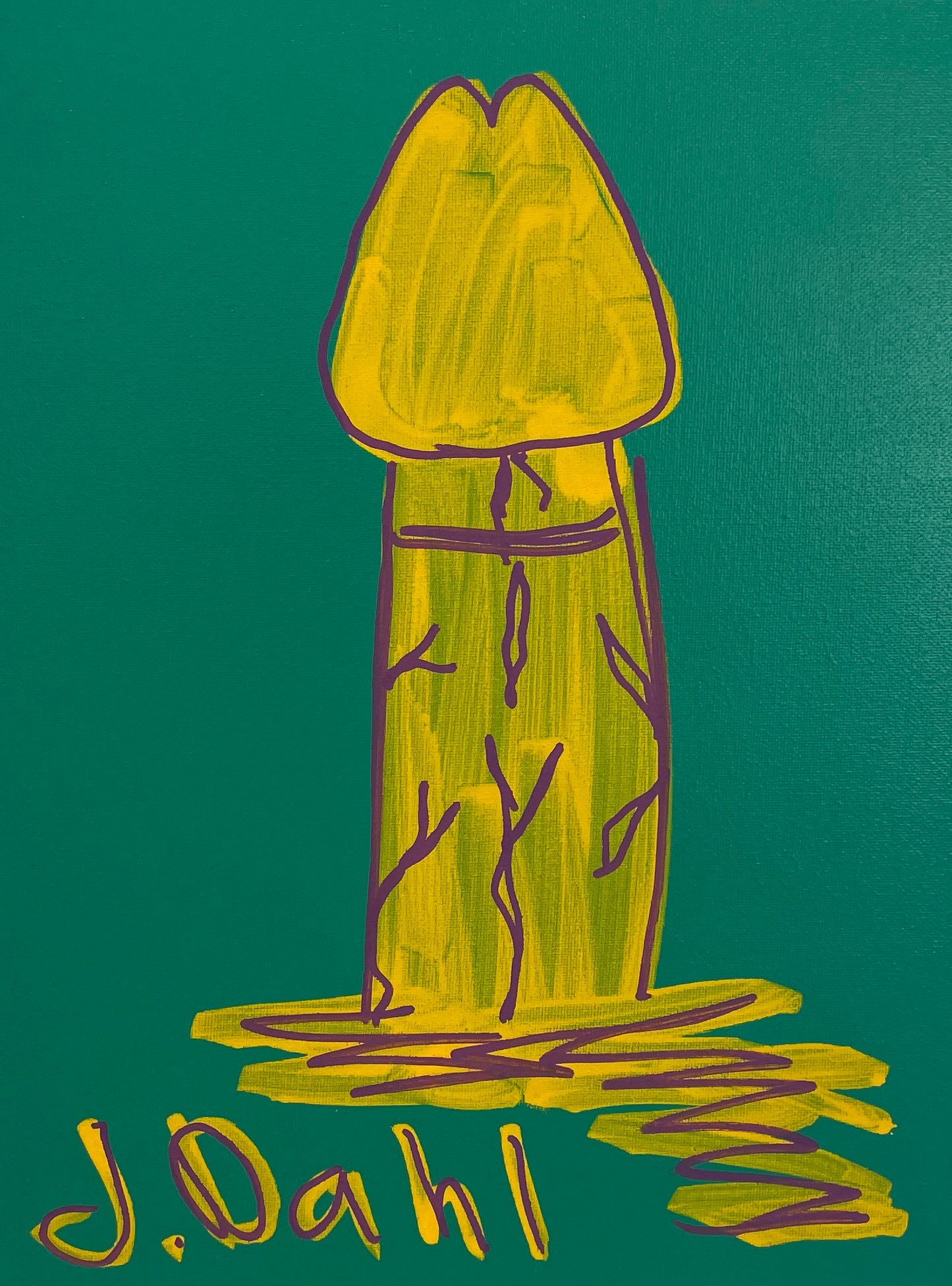 "PIK", kunsttryk af Jesper "Jokeren" Dahl nr. 33
