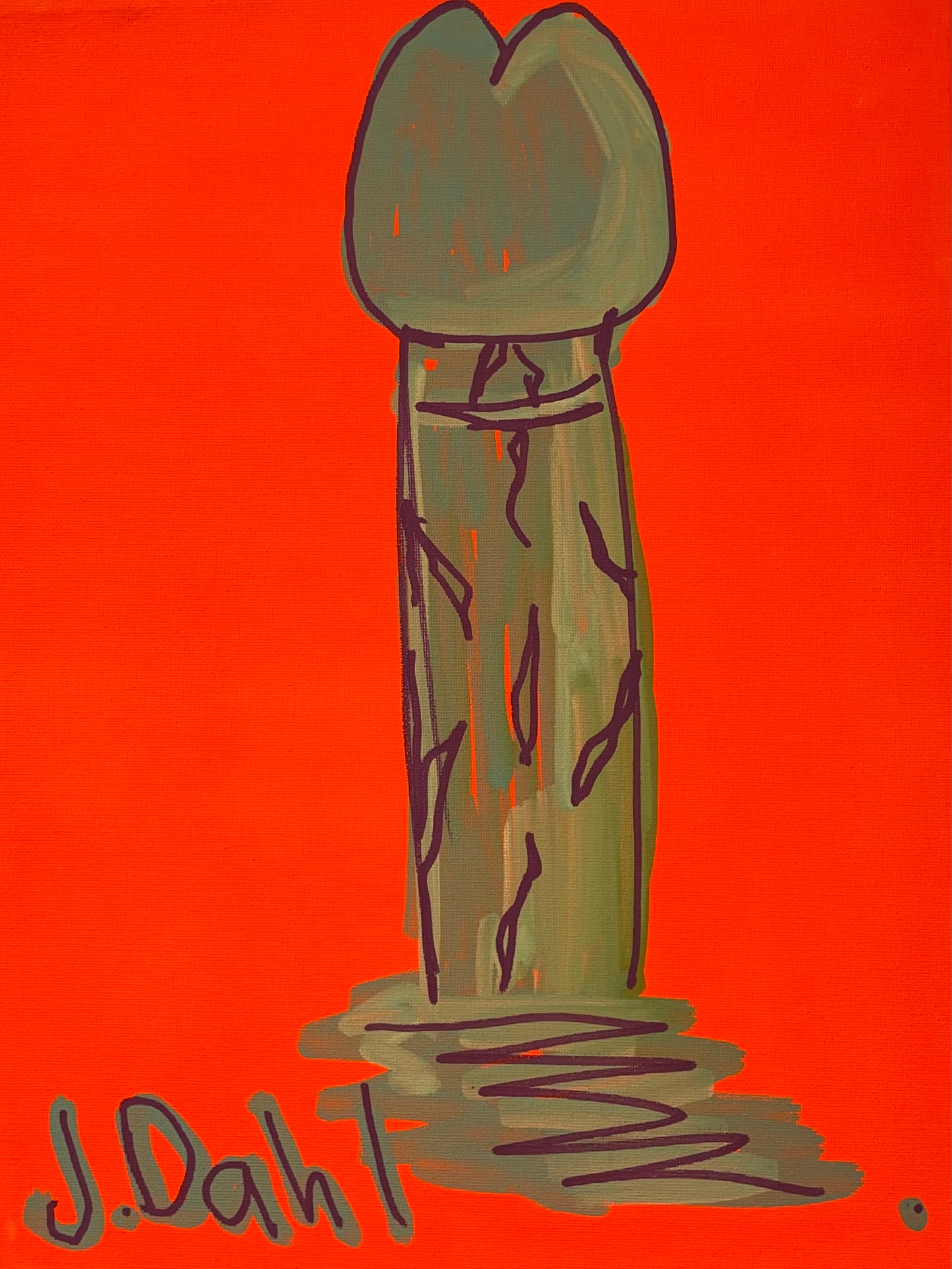 "PIK", kunsttryk af Jesper "Jokeren" Dahl nr. 52